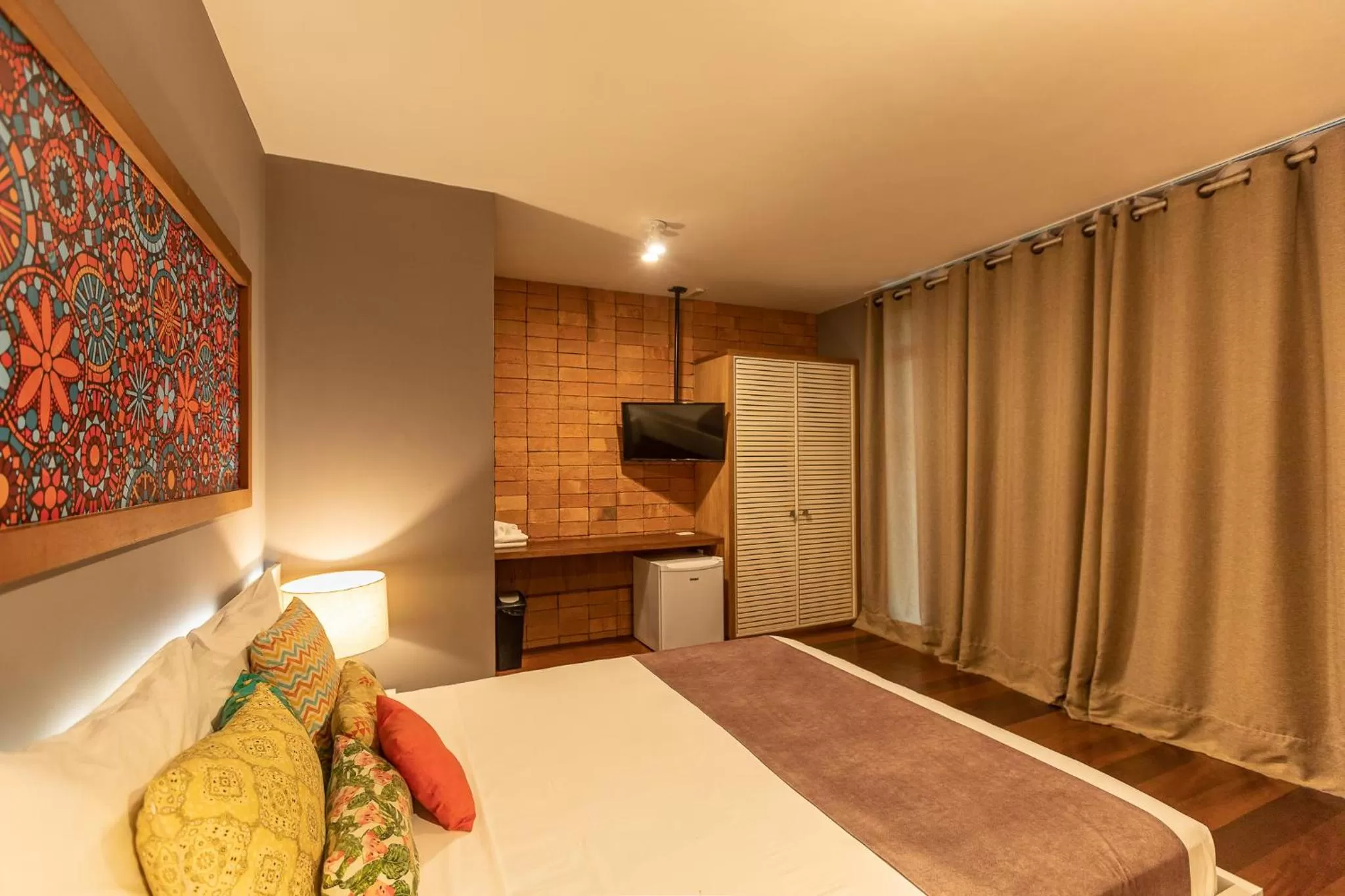 Photo of the whole room, Bed in Bravo Pousada Design