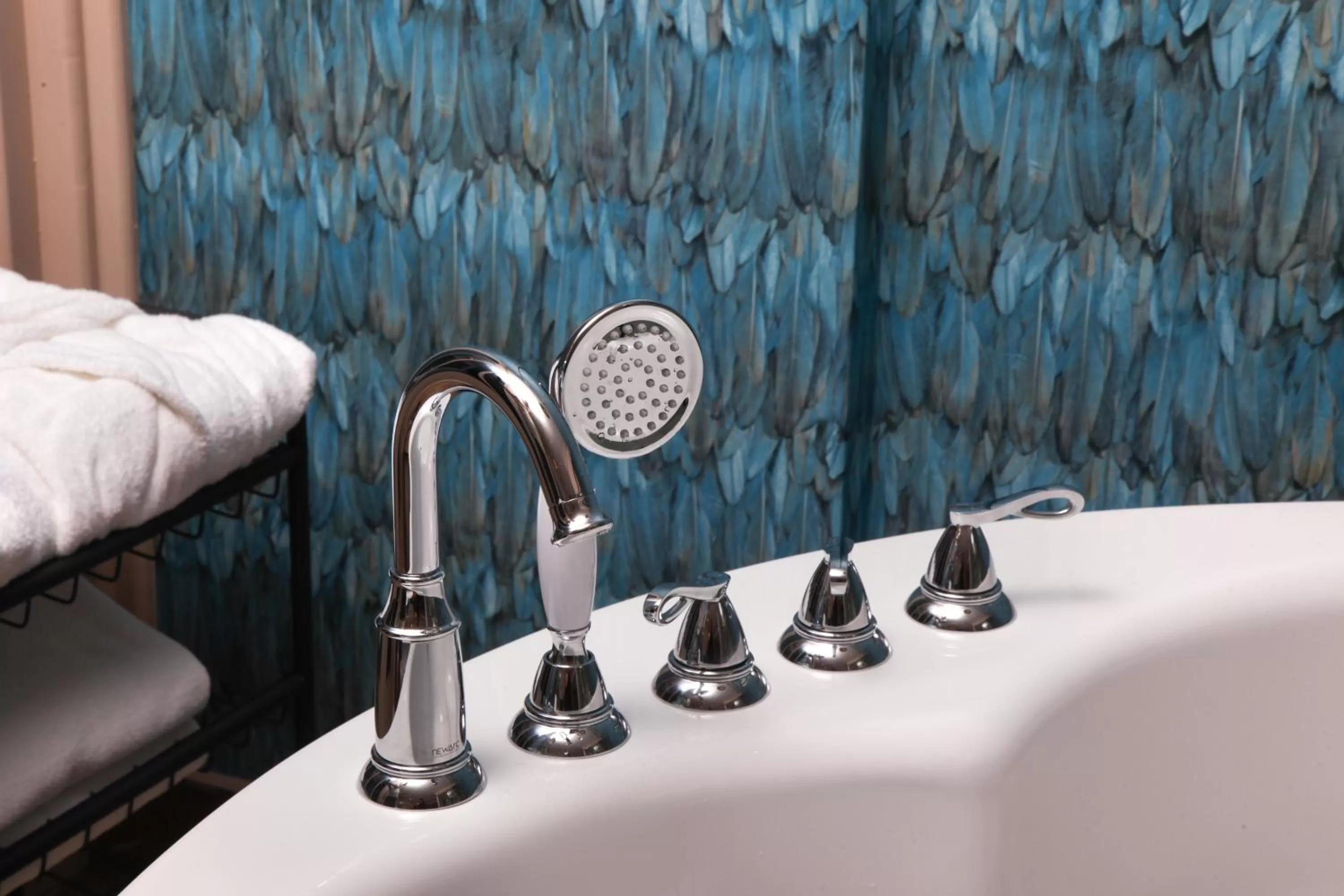 Bathroom in Harbiye Residence