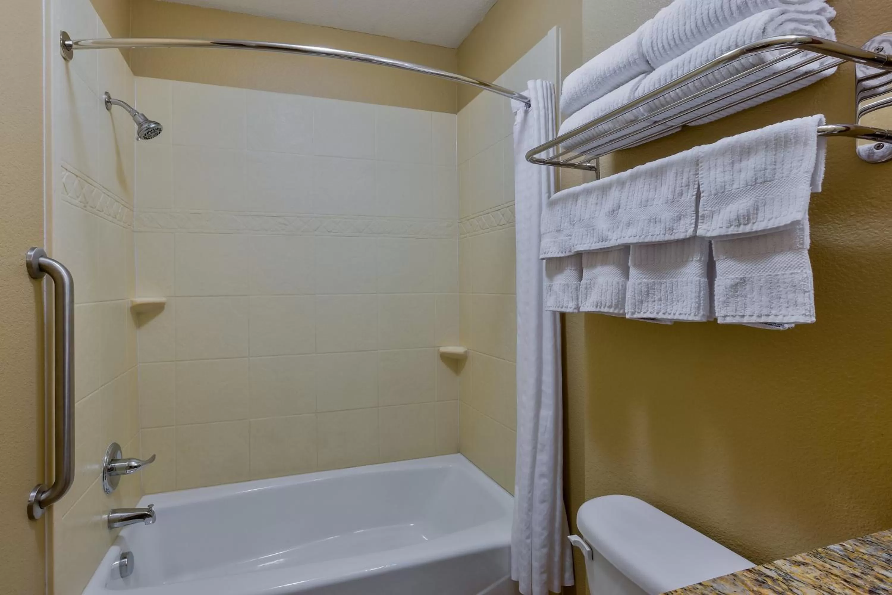 Bathroom in Candlewood Suites Decatur Medical Center by IHG