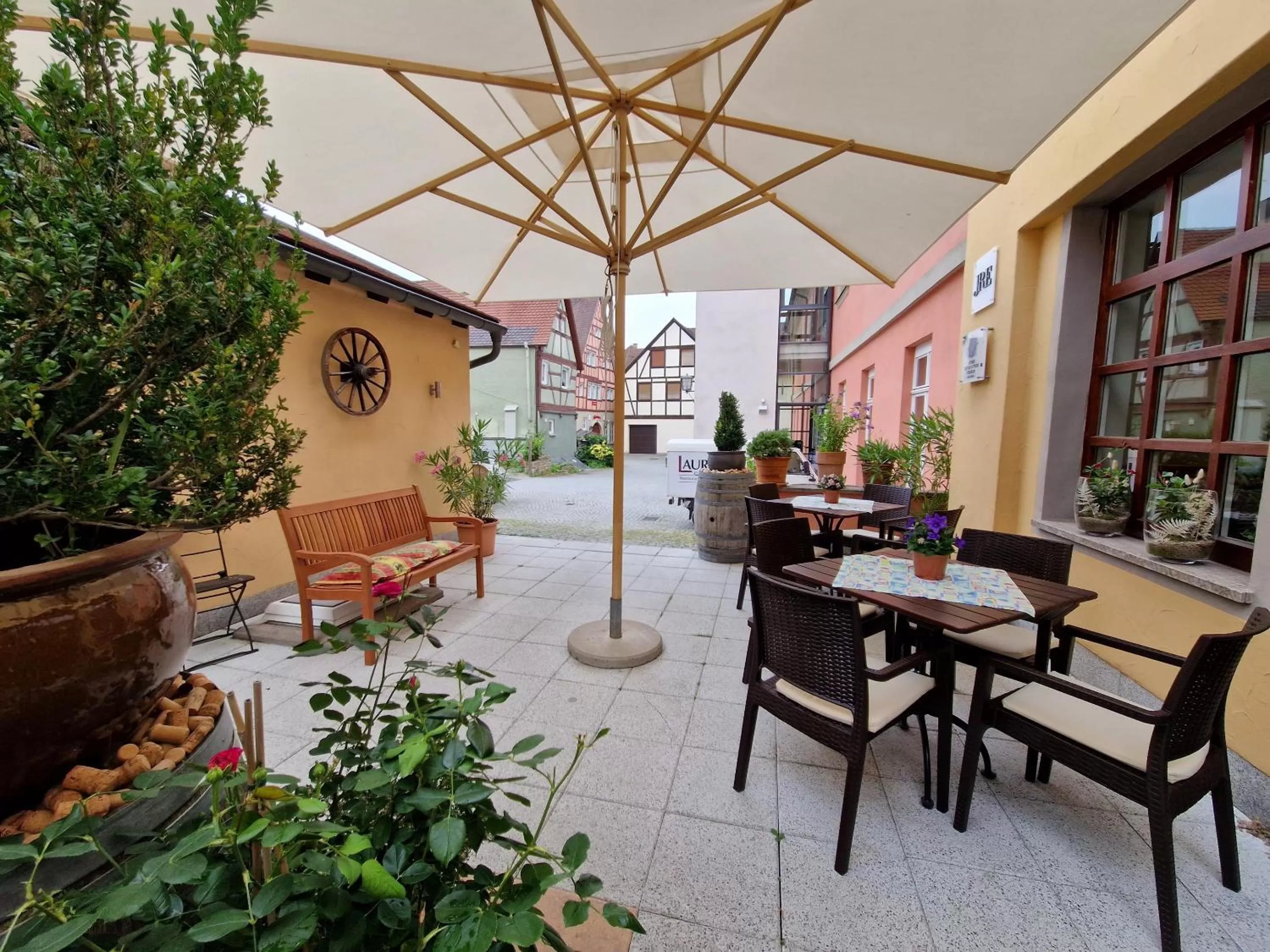 Balcony/Terrace in Laurentius Boutique-Hotel & Restaurant