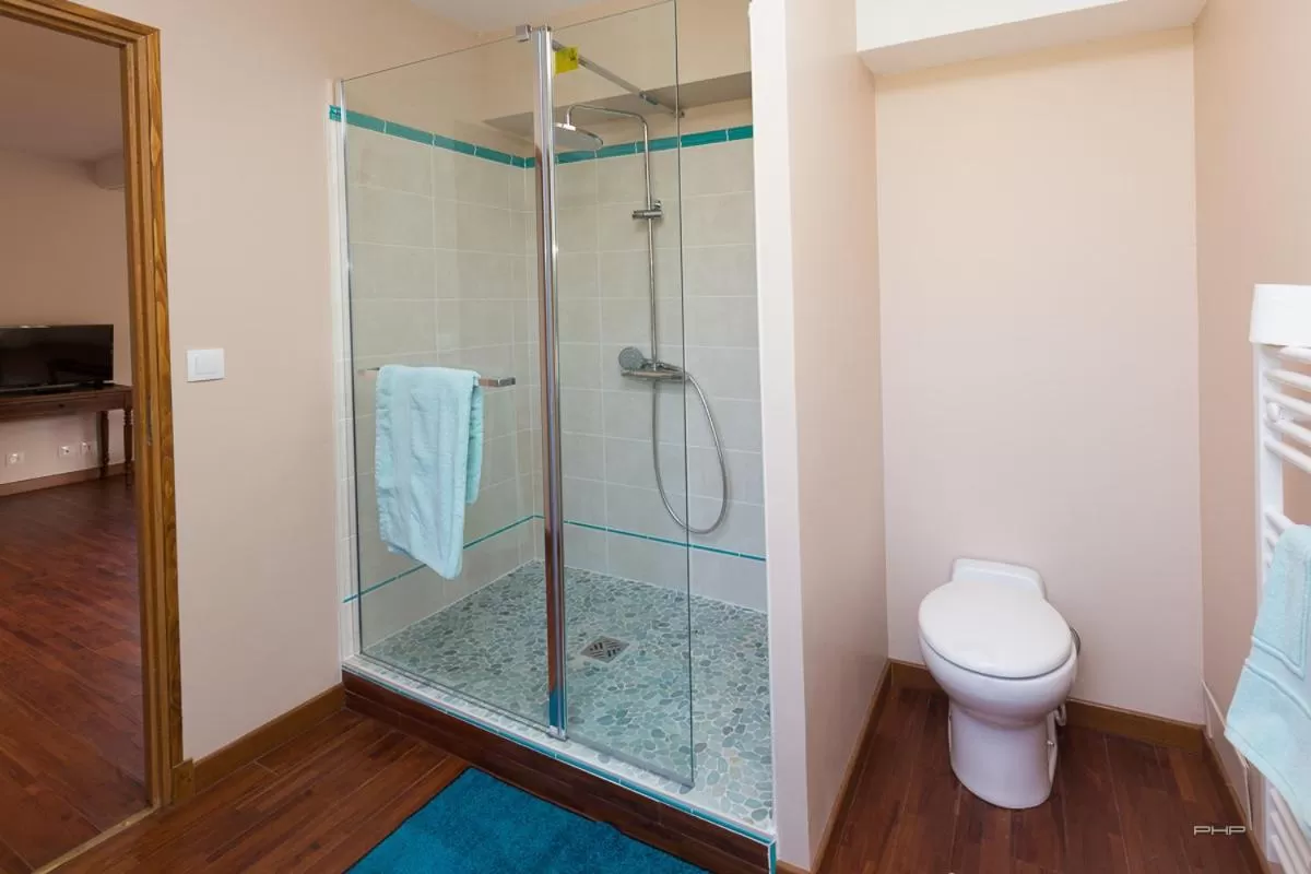 Toilet in Auberge du Manoir d'Archelles