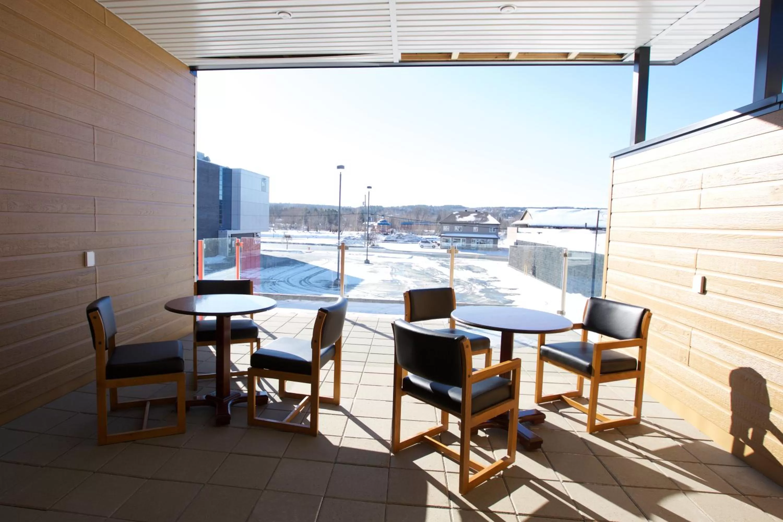 Balcony/Terrace in Motel Le Voyageur