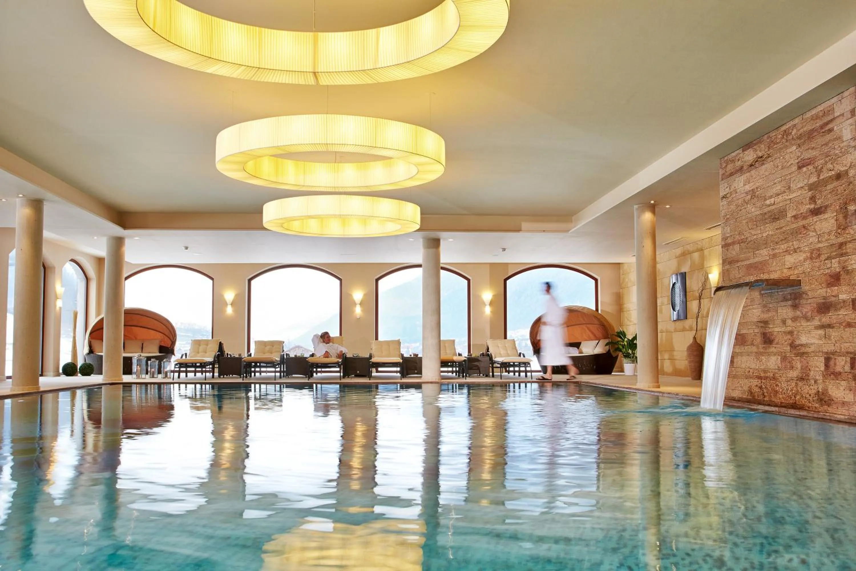 Swimming pool in Alpeiner - Nature Resort Tirol