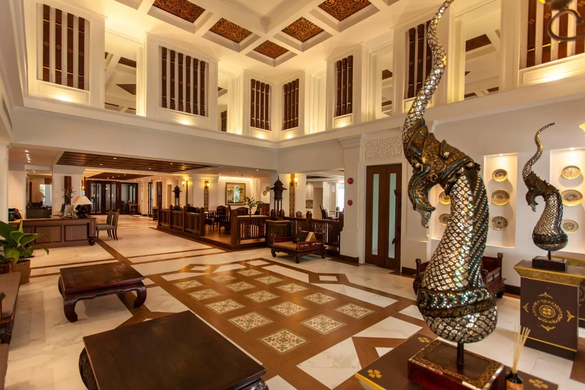 Lobby or reception in Viangbua Mansion