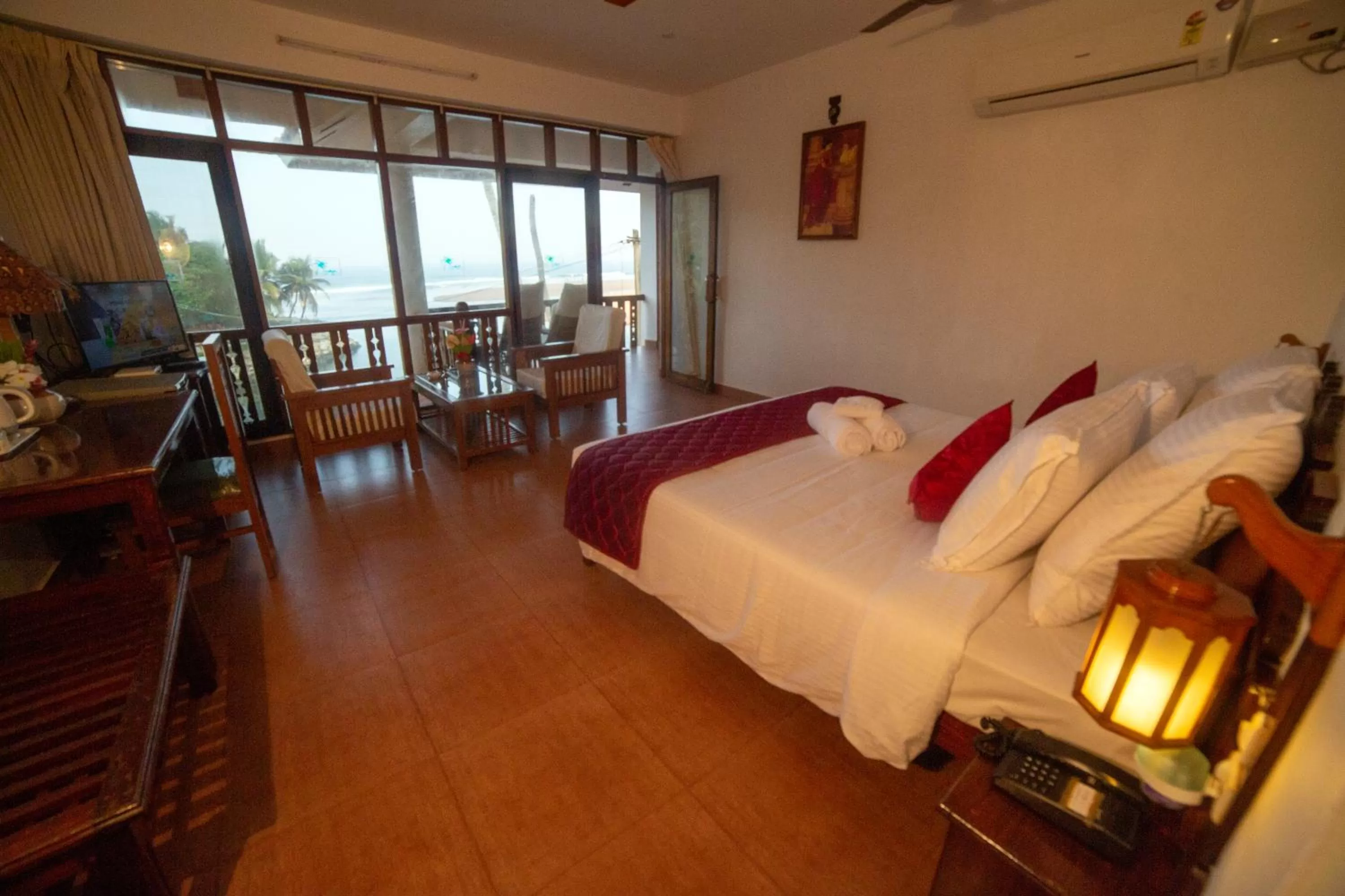 Photo of the whole room, Bed in Beach and Lake Ayurvedic Resort, Kovalam
