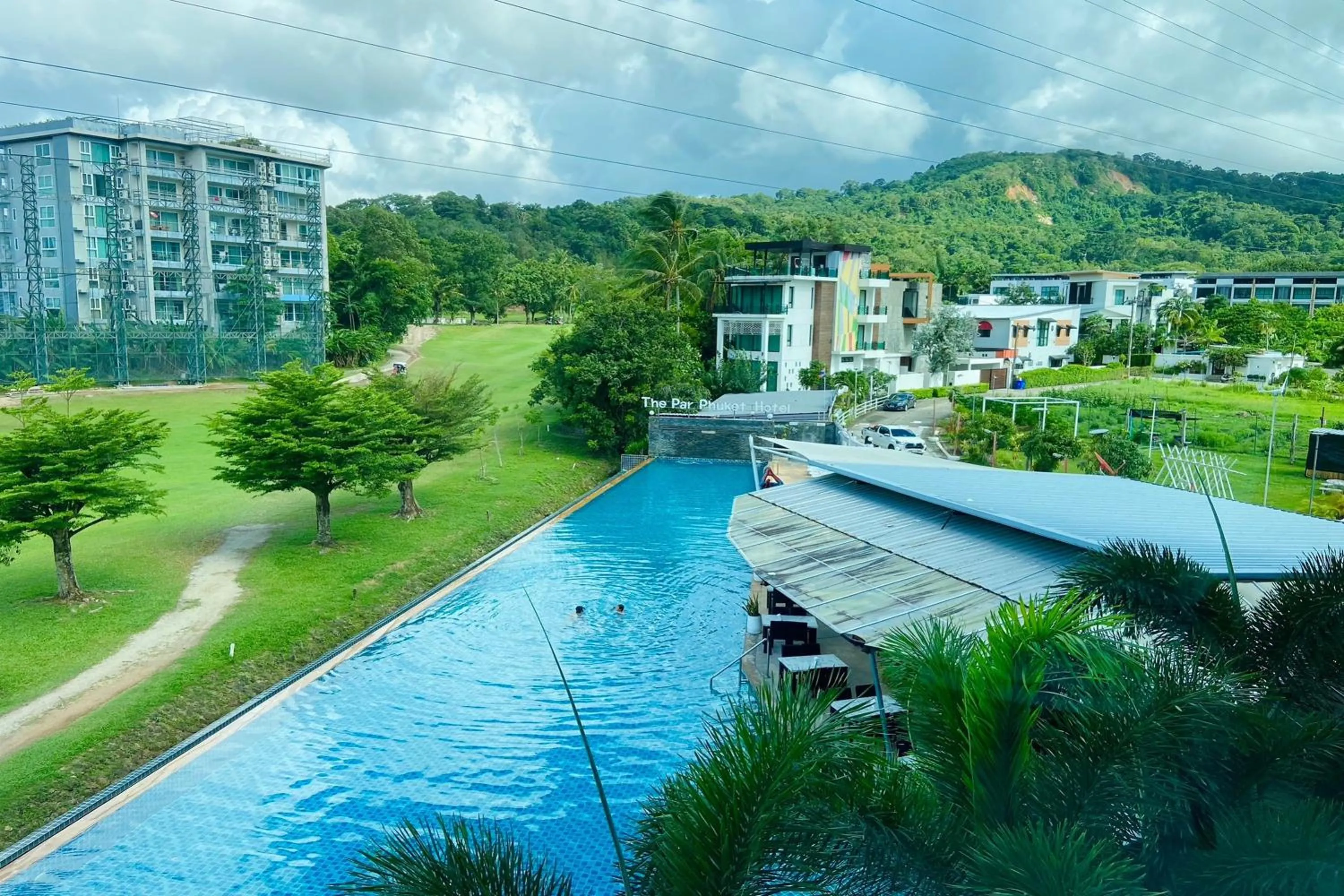 Pool view in The Par Phuket SHA Plus