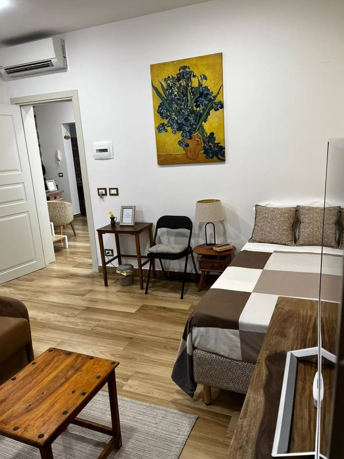 Living room, Bed in B&B Sant'Agata Patrona