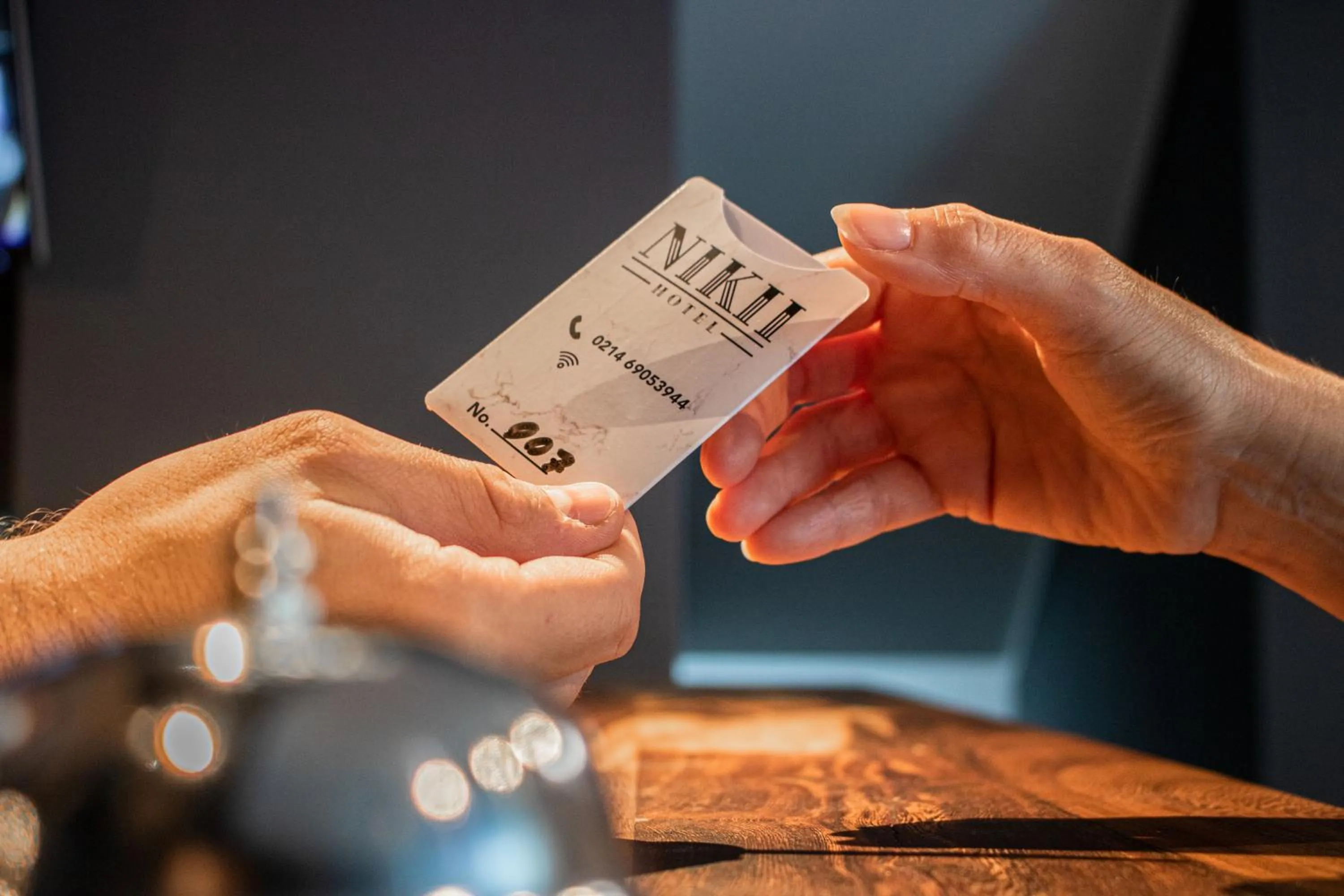 Lobby or reception in Nikii City Hotel