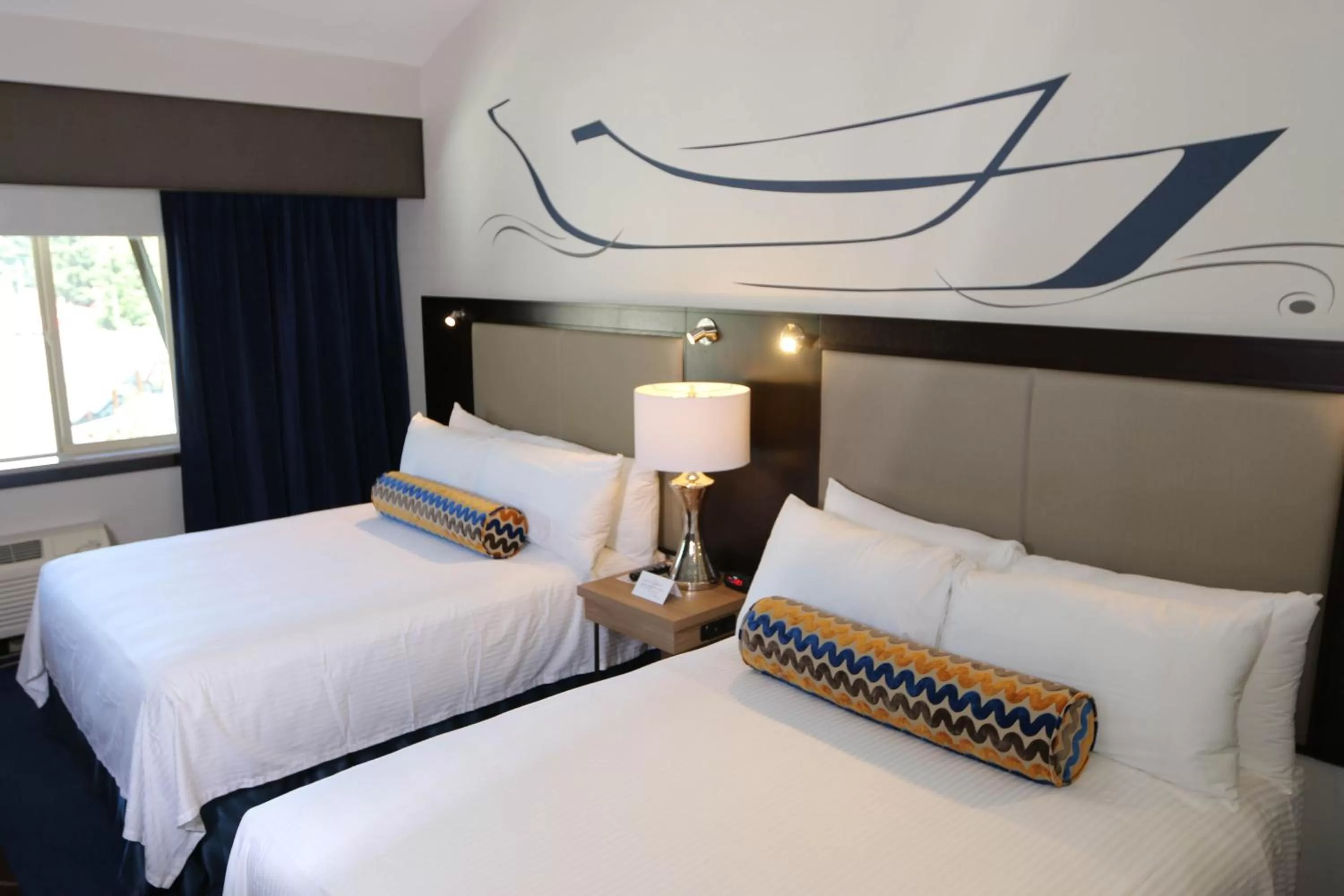 Bed in Little Creek Casino Resort