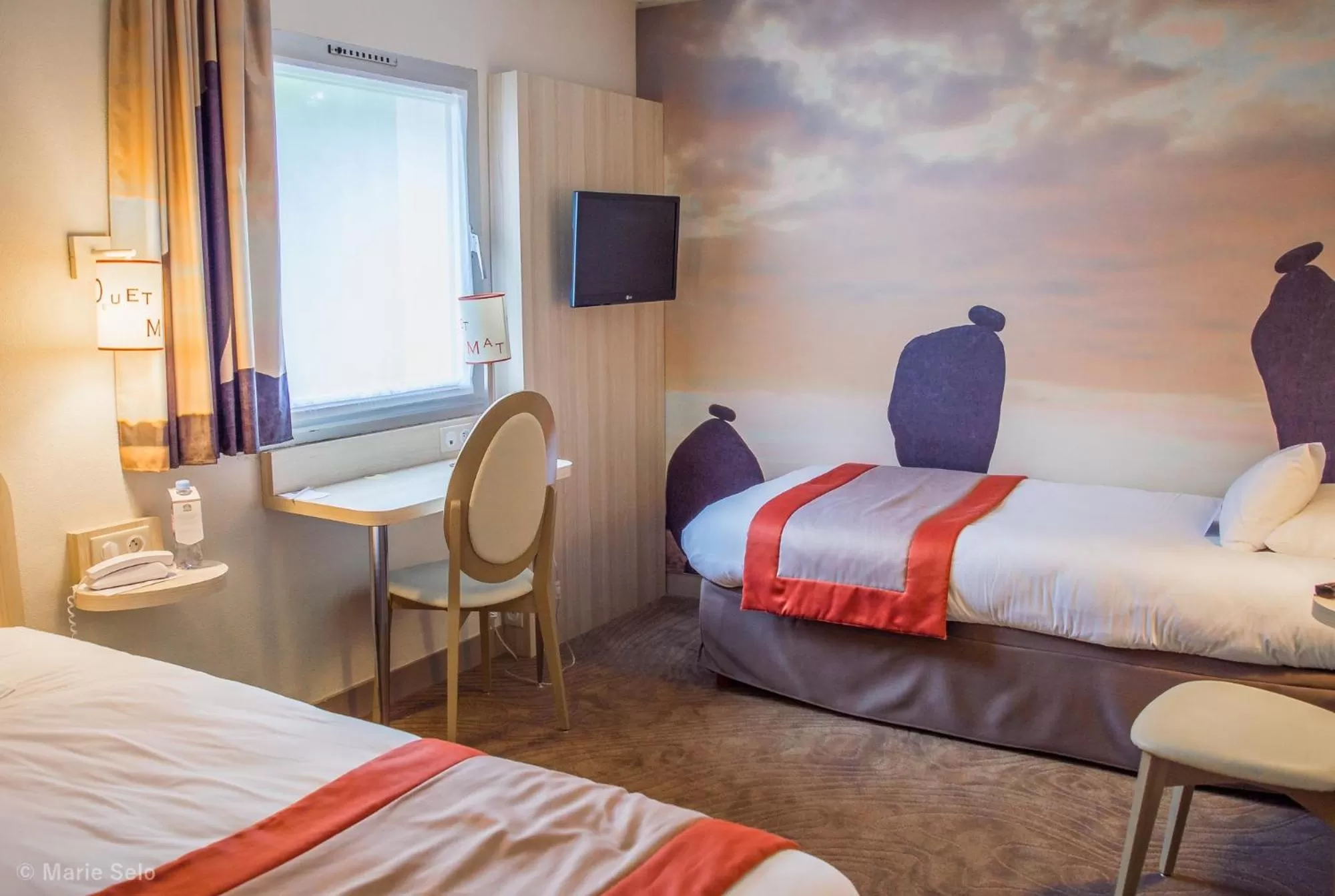 Bedroom, Bed in Best Western Auray le Loch