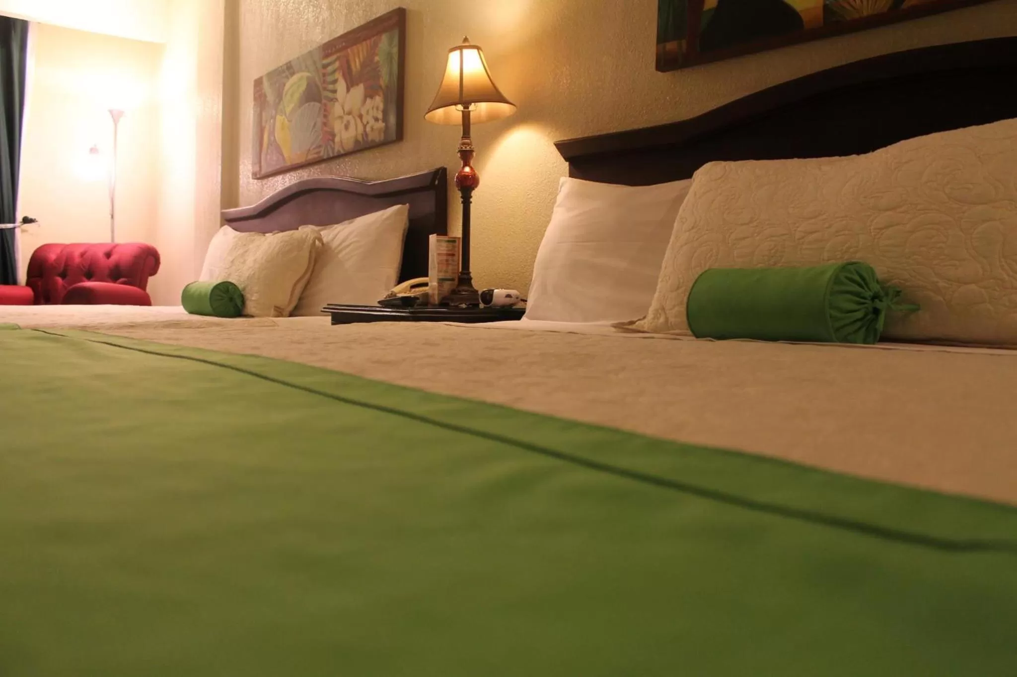 Bed in Apart Hotel La Cordillera