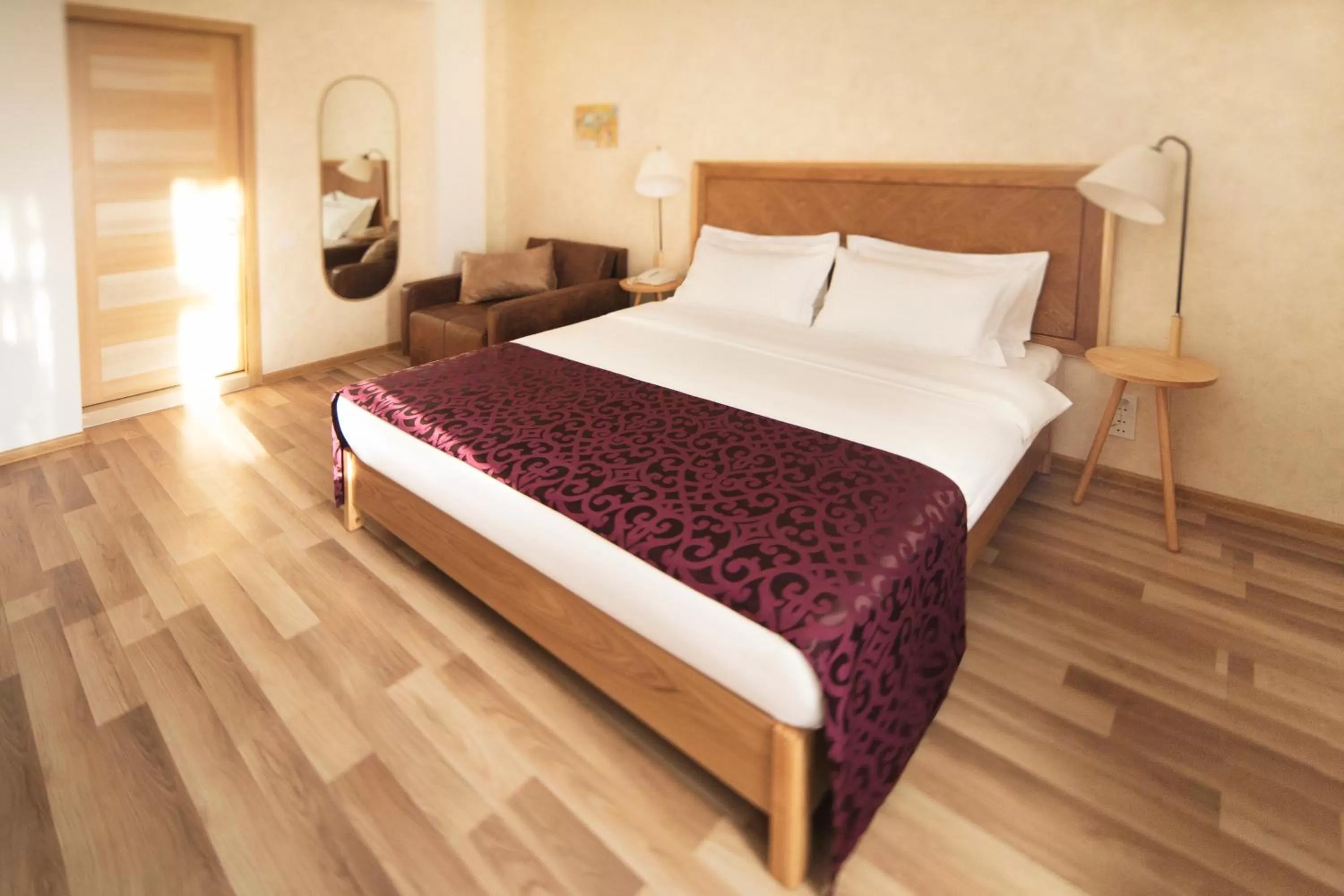 Bed in Ornament Boutique Hotel