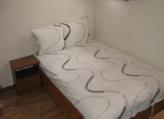 Bed in The Castle Hotel