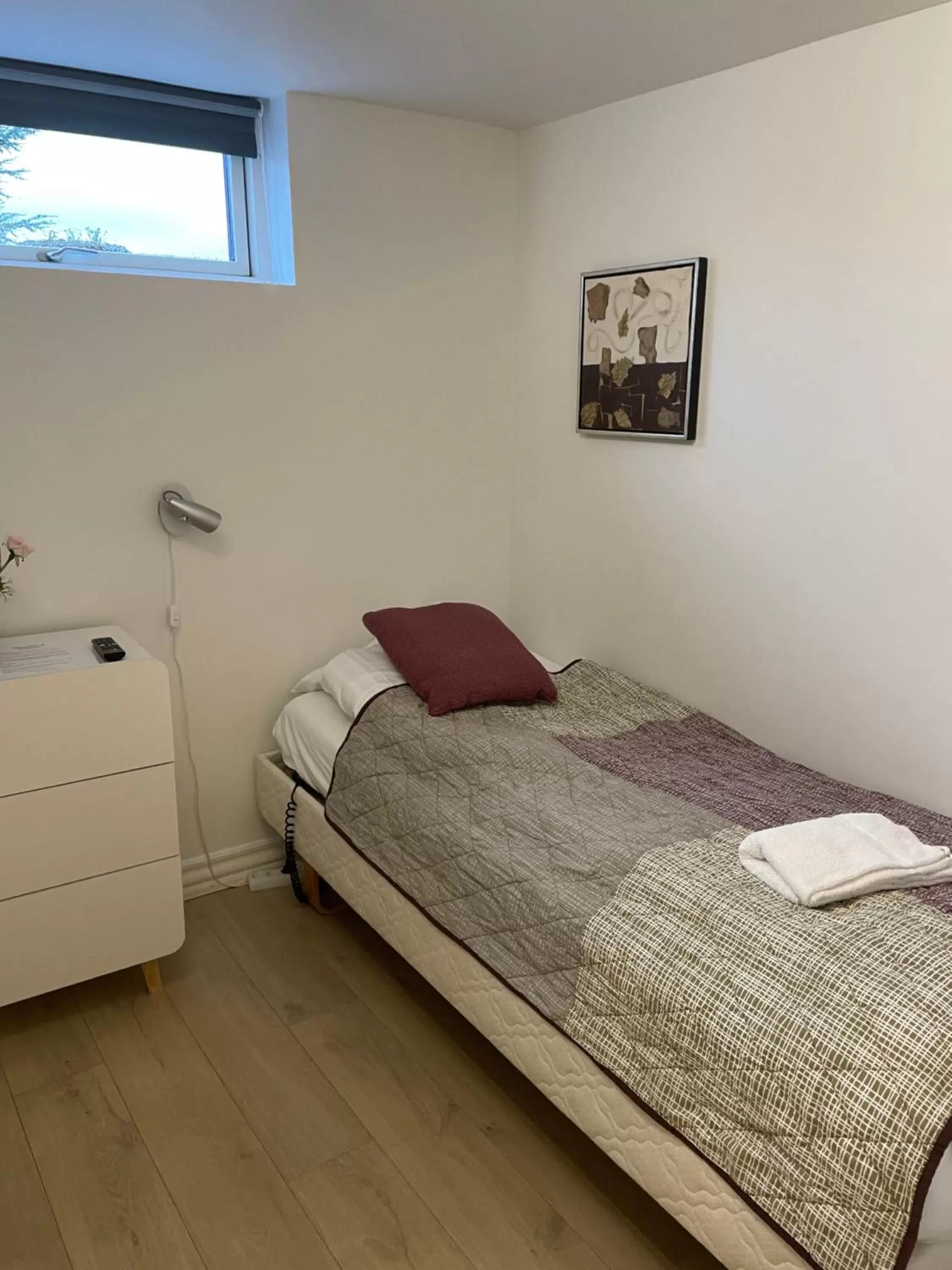 Bedroom, Bed in kabyssen