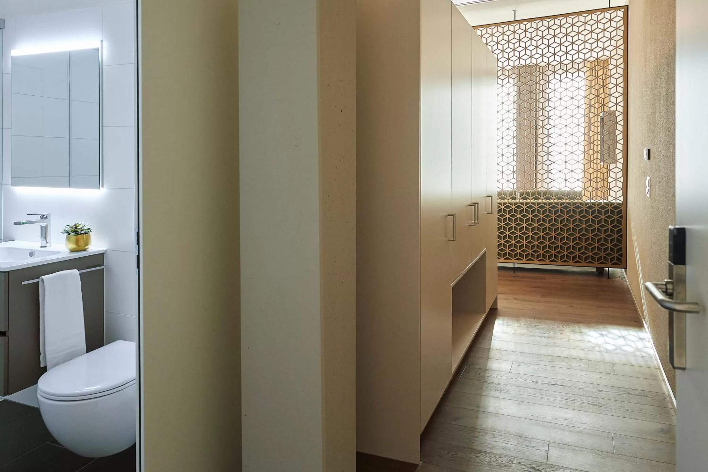 Bathroom in Lumen Apartments