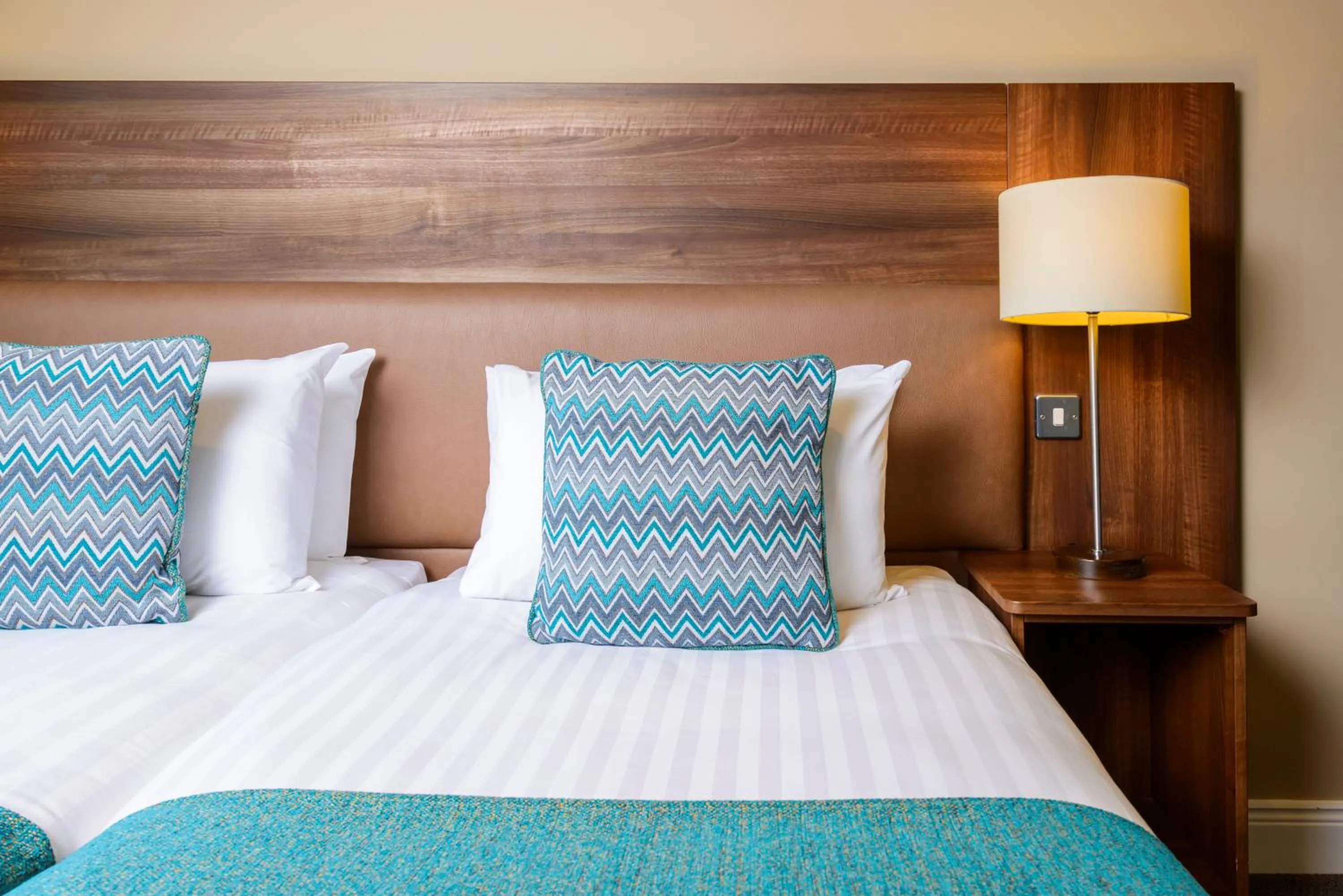 Bed in Scott's Hotel