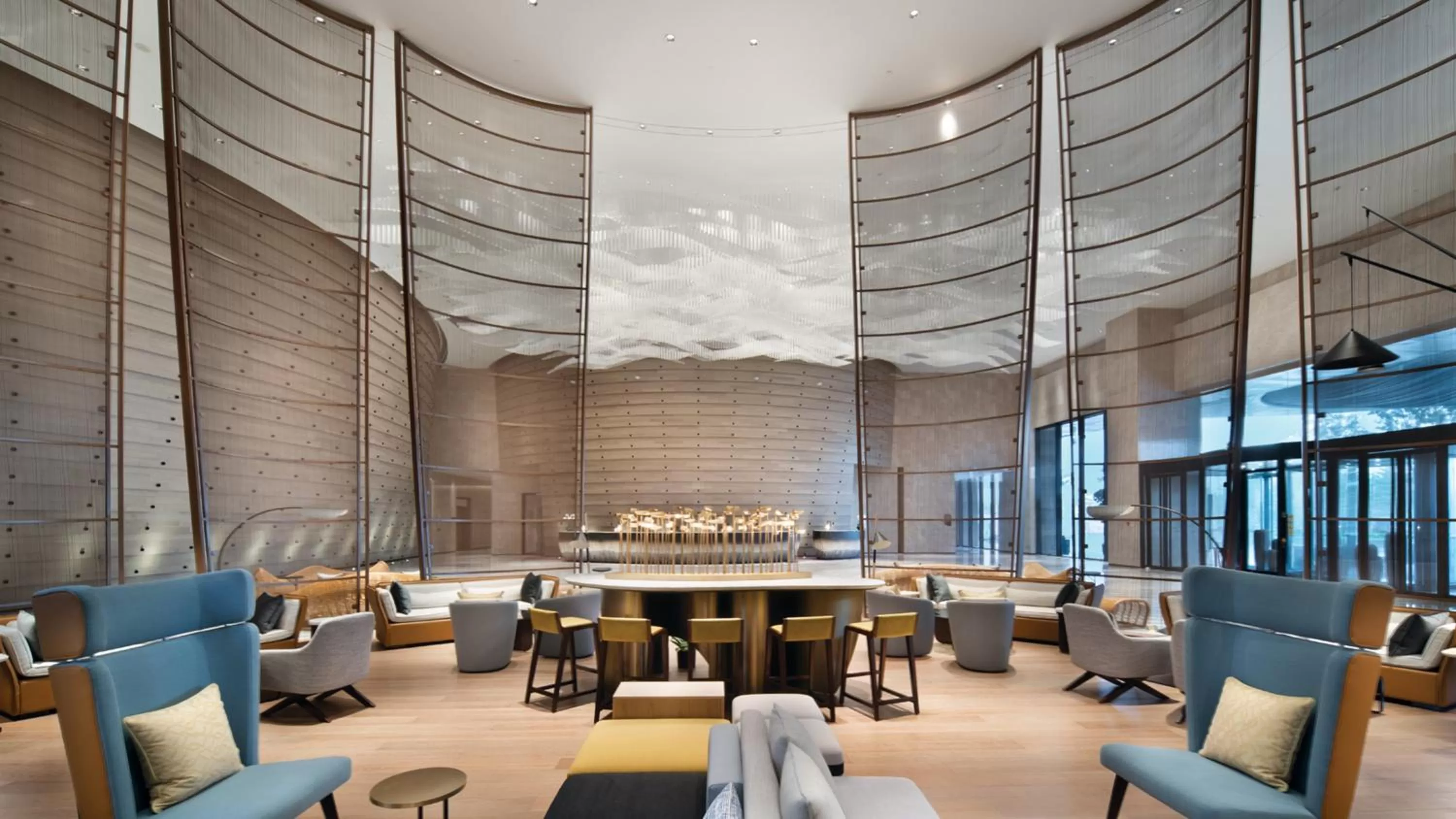 Lounge or bar in Crowne Plaza Quanzhou Riverview by IHG
