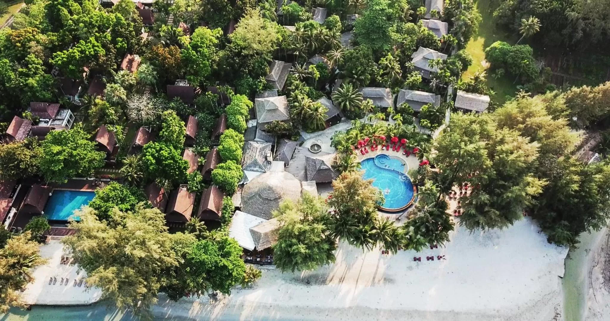 Bird's eye view in Centara Koh Chang Tropicana Resort