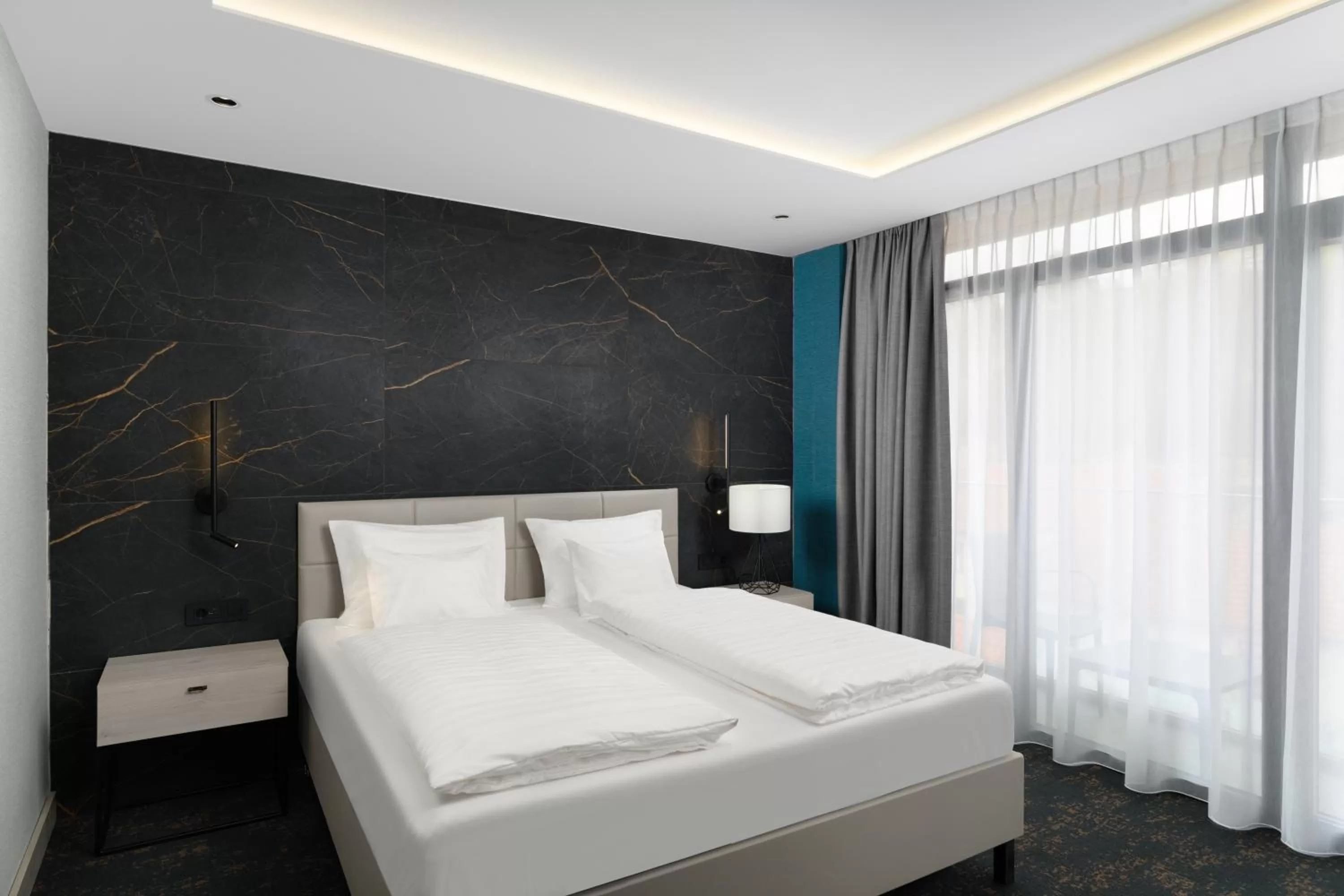 Bed in Mercure Tokaj Center