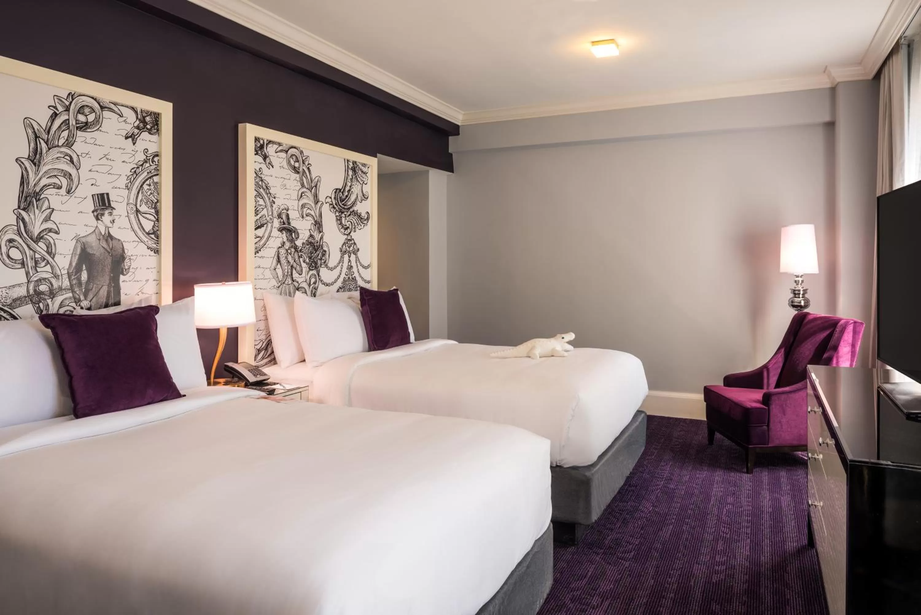 Bedroom, Bed in Hotel Vinache