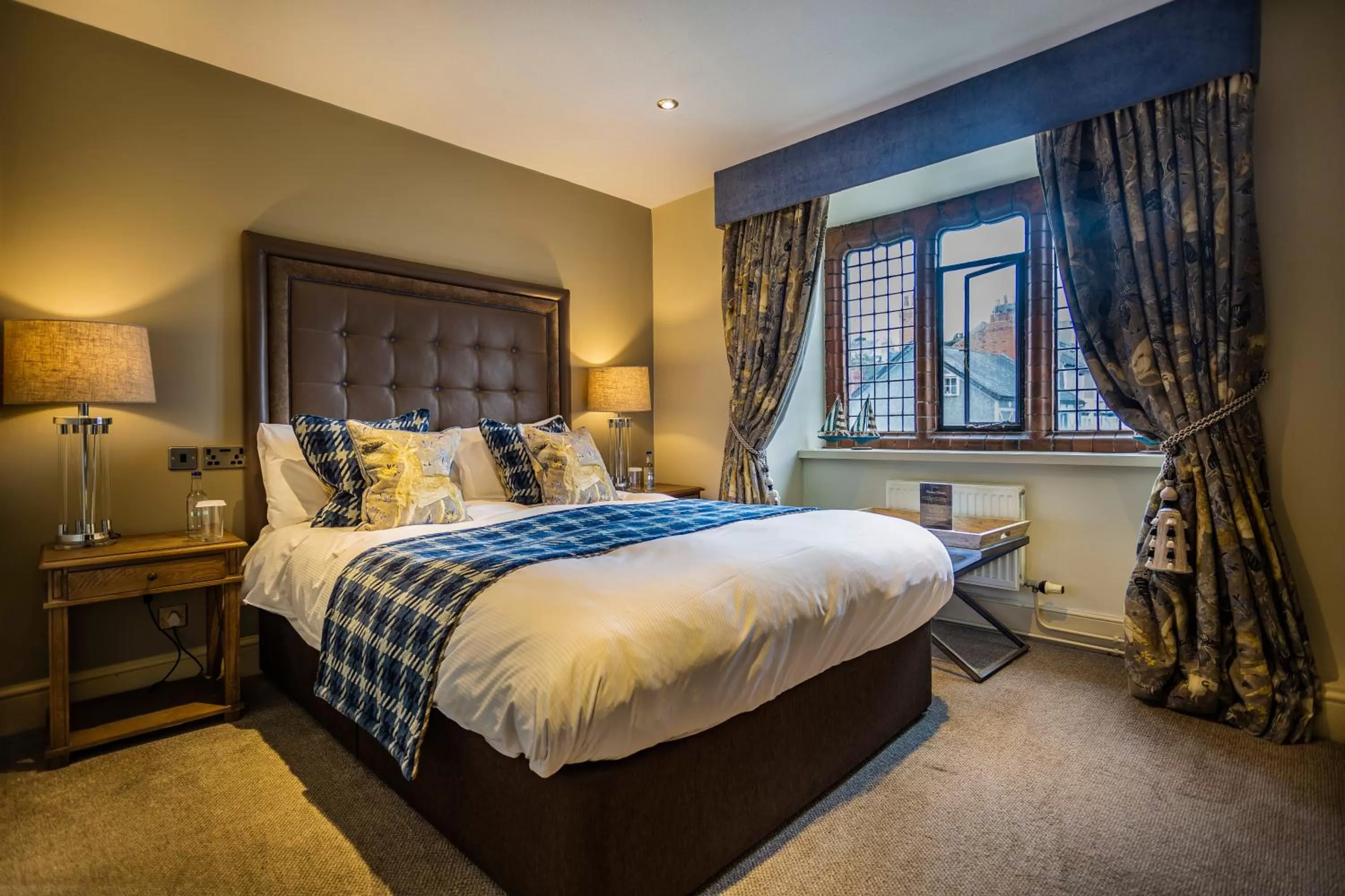 Bed in The Castle Hotel, Conwy, North Wales - The Coaching Inn Group