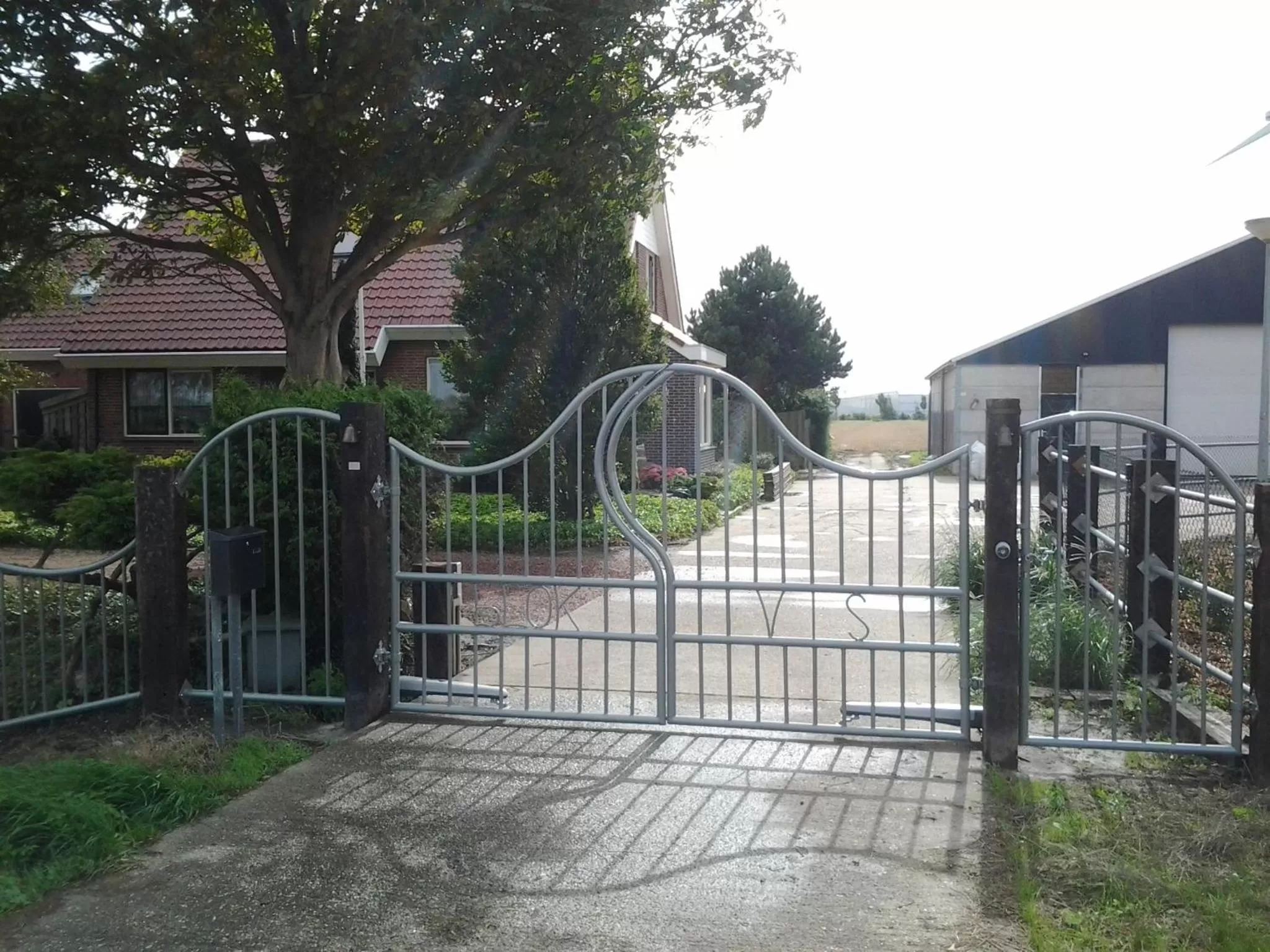 Facade/entrance in B&B “Te Warskip bij BlokVis”