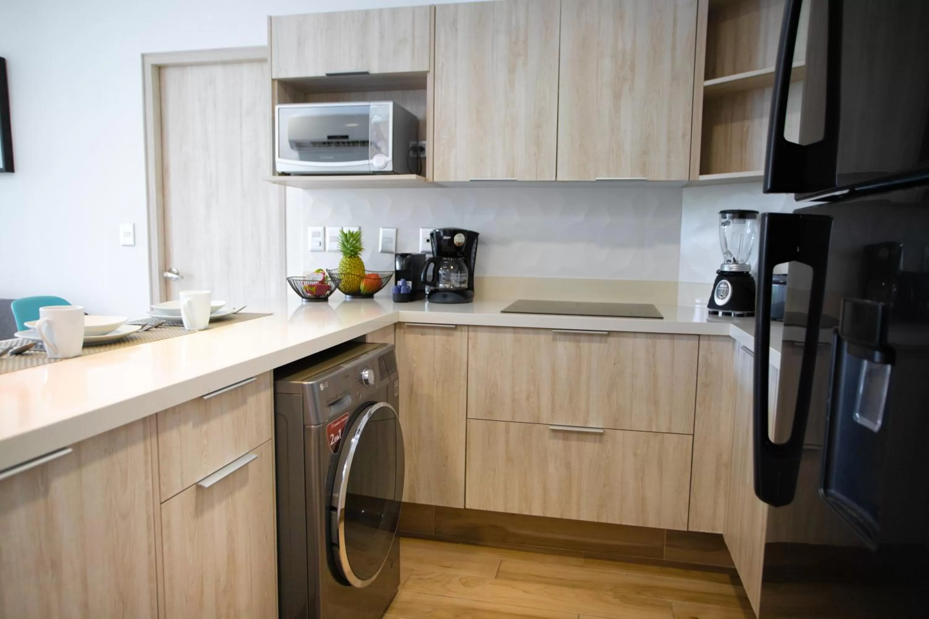 Kitchen or kitchenette in Macondo Quinta Avenida Residences