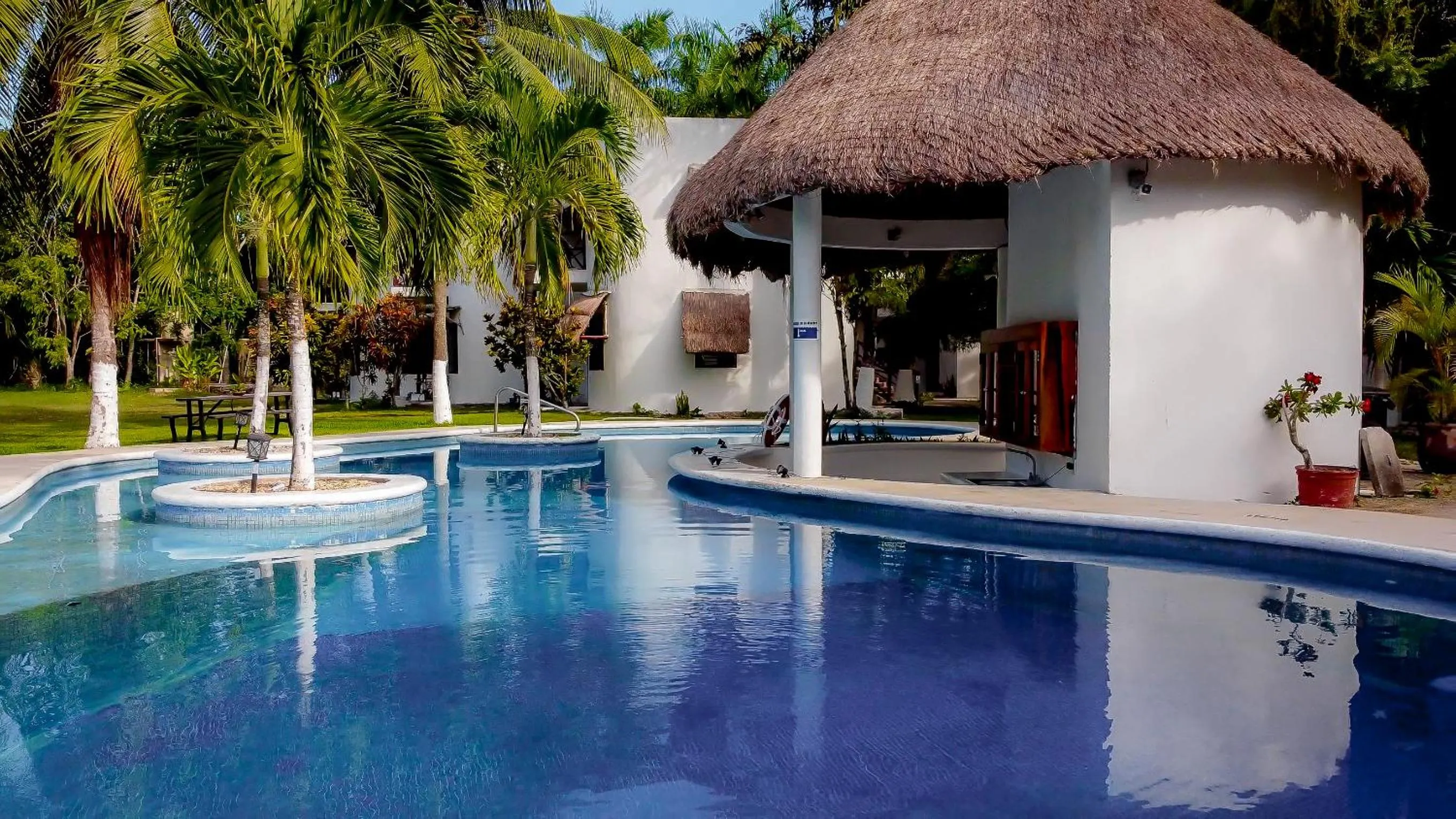 Garden in Mayan Secret Hotel Boutique