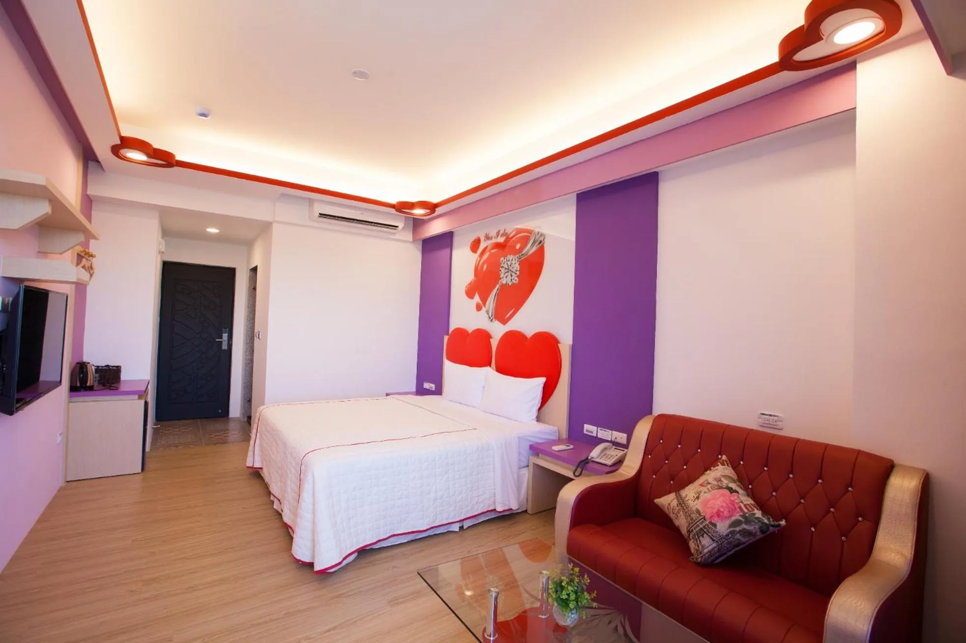 Photo of the whole room, Bed in Song Ping Resort松平渡假會館