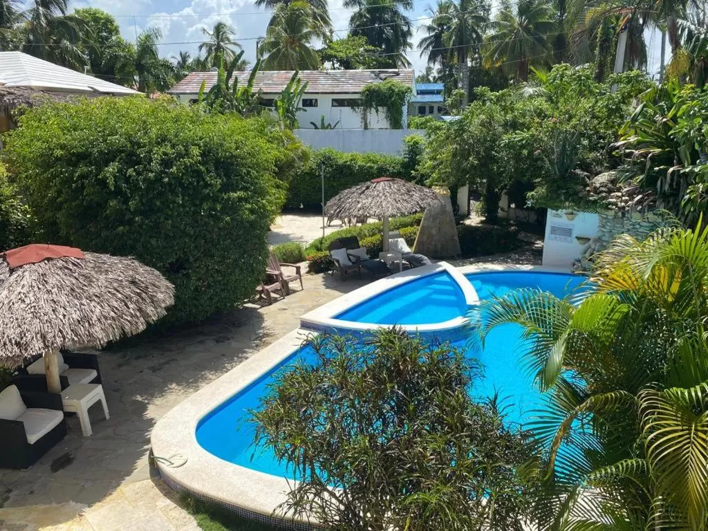 Pool view in El Cabarete Spa Resort all-Inclusive