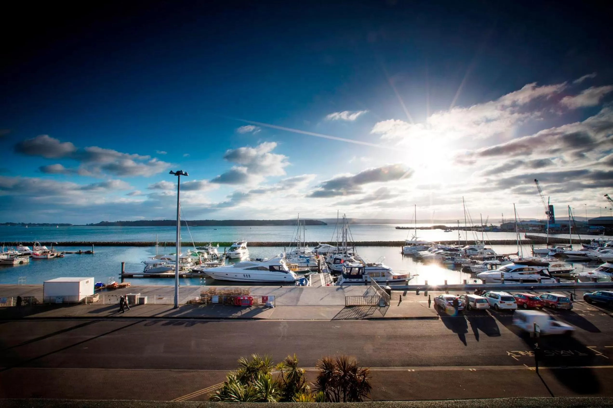 Sea view in Poole Quay Hotel