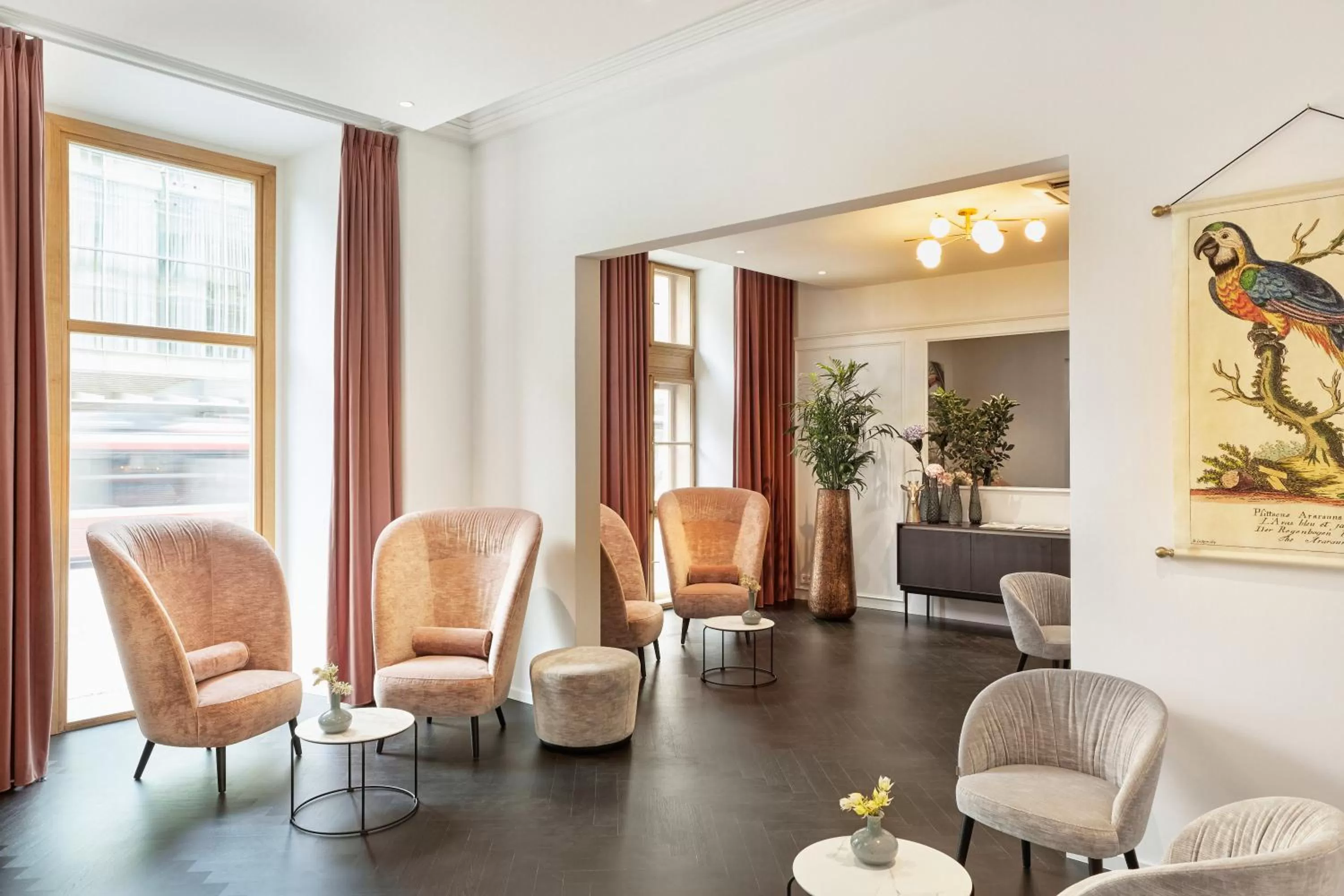 Lobby or reception in HYPERION Hotel Salzburg