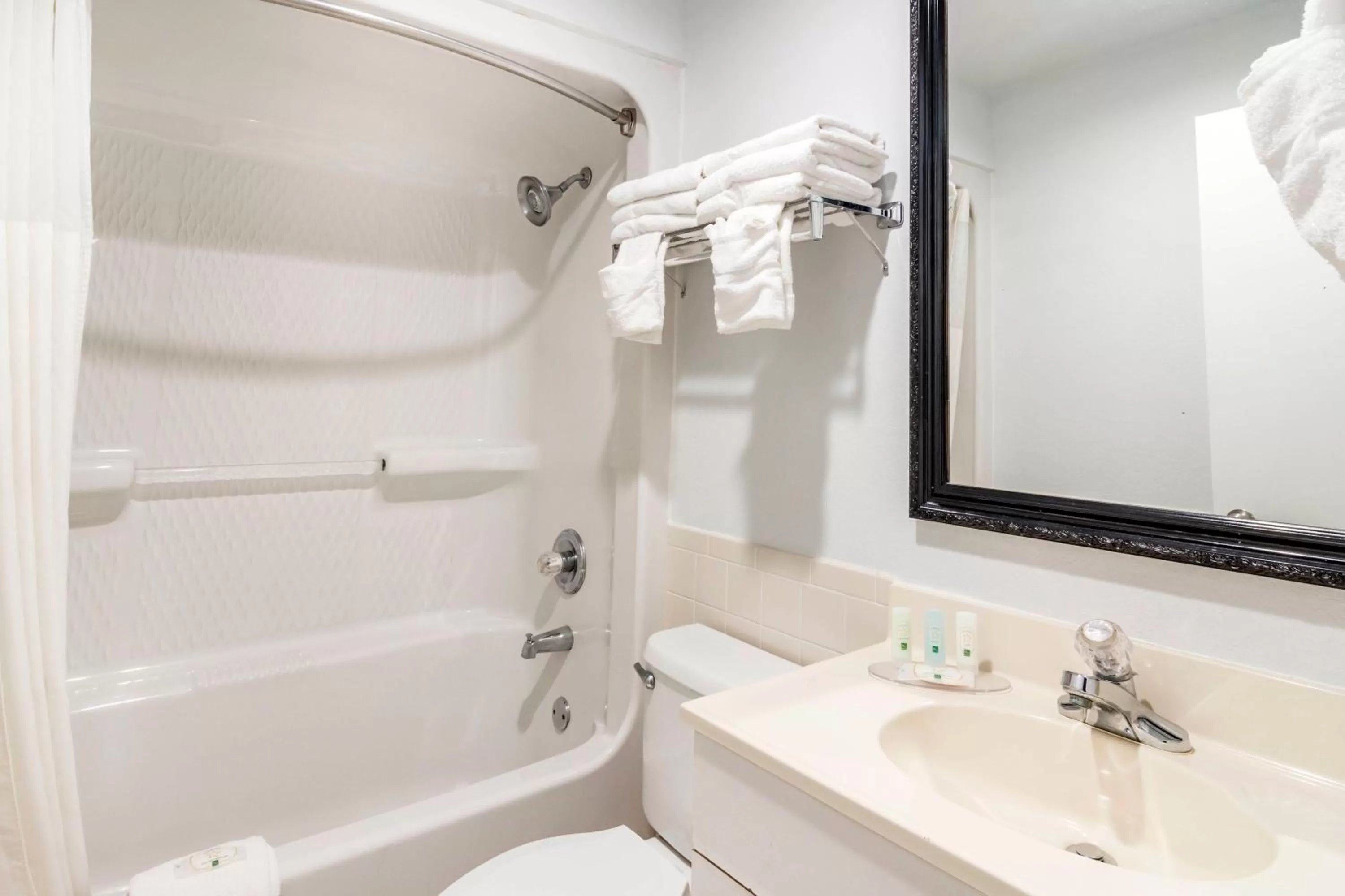 Bathroom in Quality Inn near Six Flags Douglasville