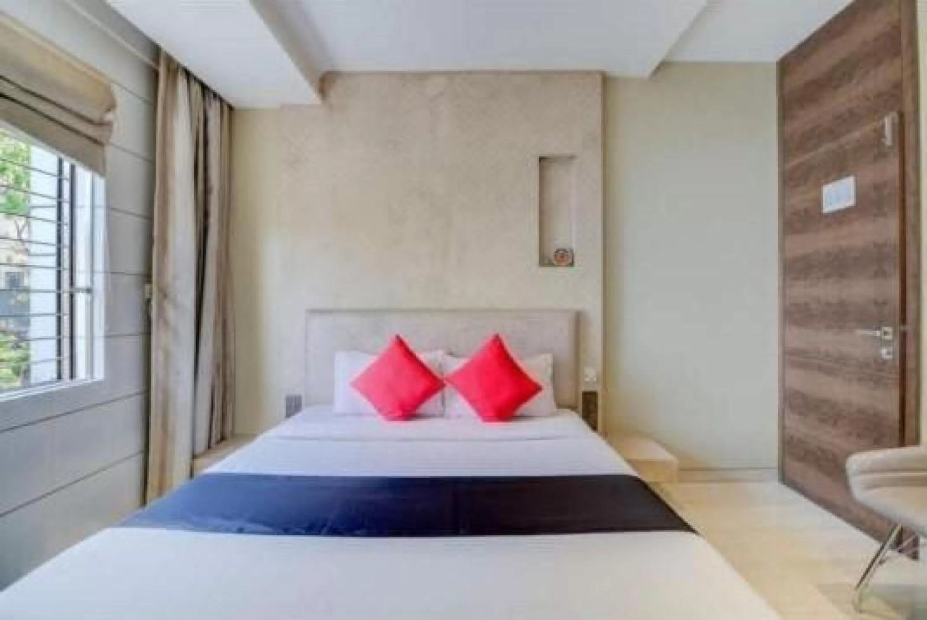 Bed in HOTEL PRATIKSHA RESIDENCY