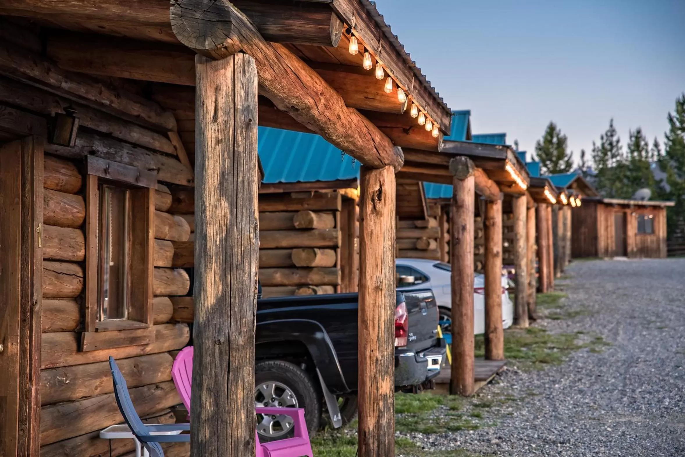 Balcony/Terrace in Triangle C Cabins