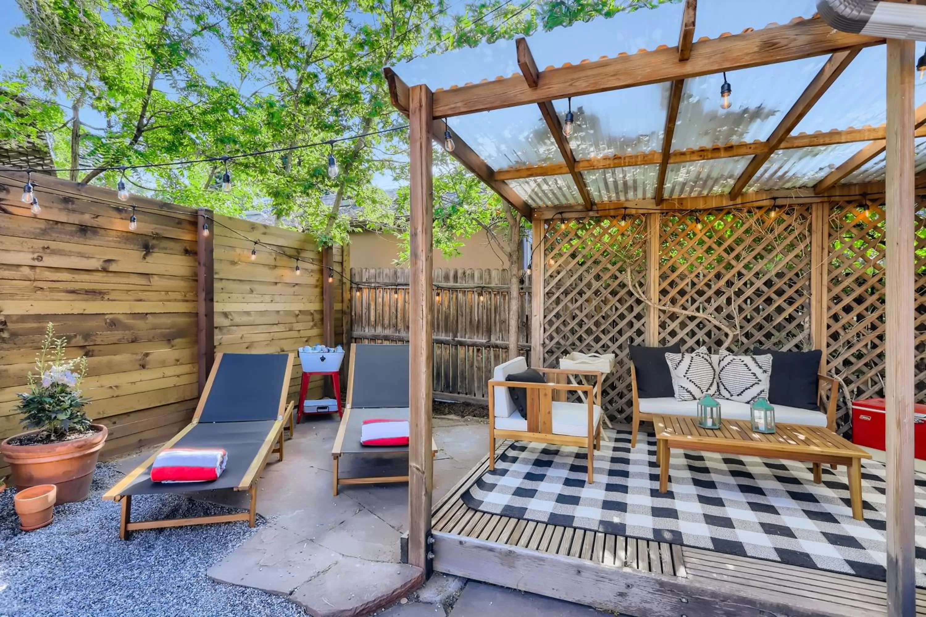 Patio in A-Lodge Lyons