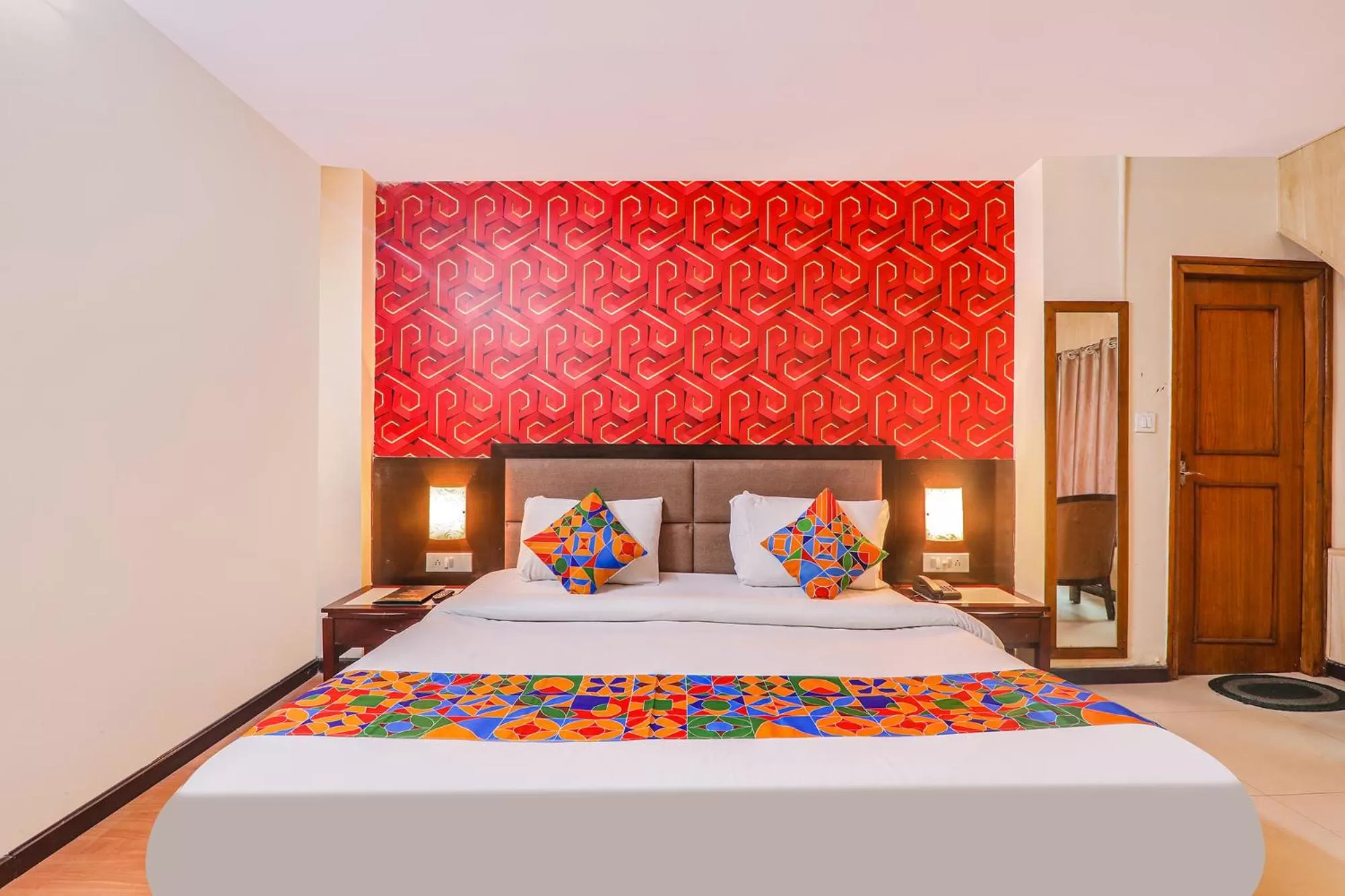 Bed in Hotel Presidency Inn