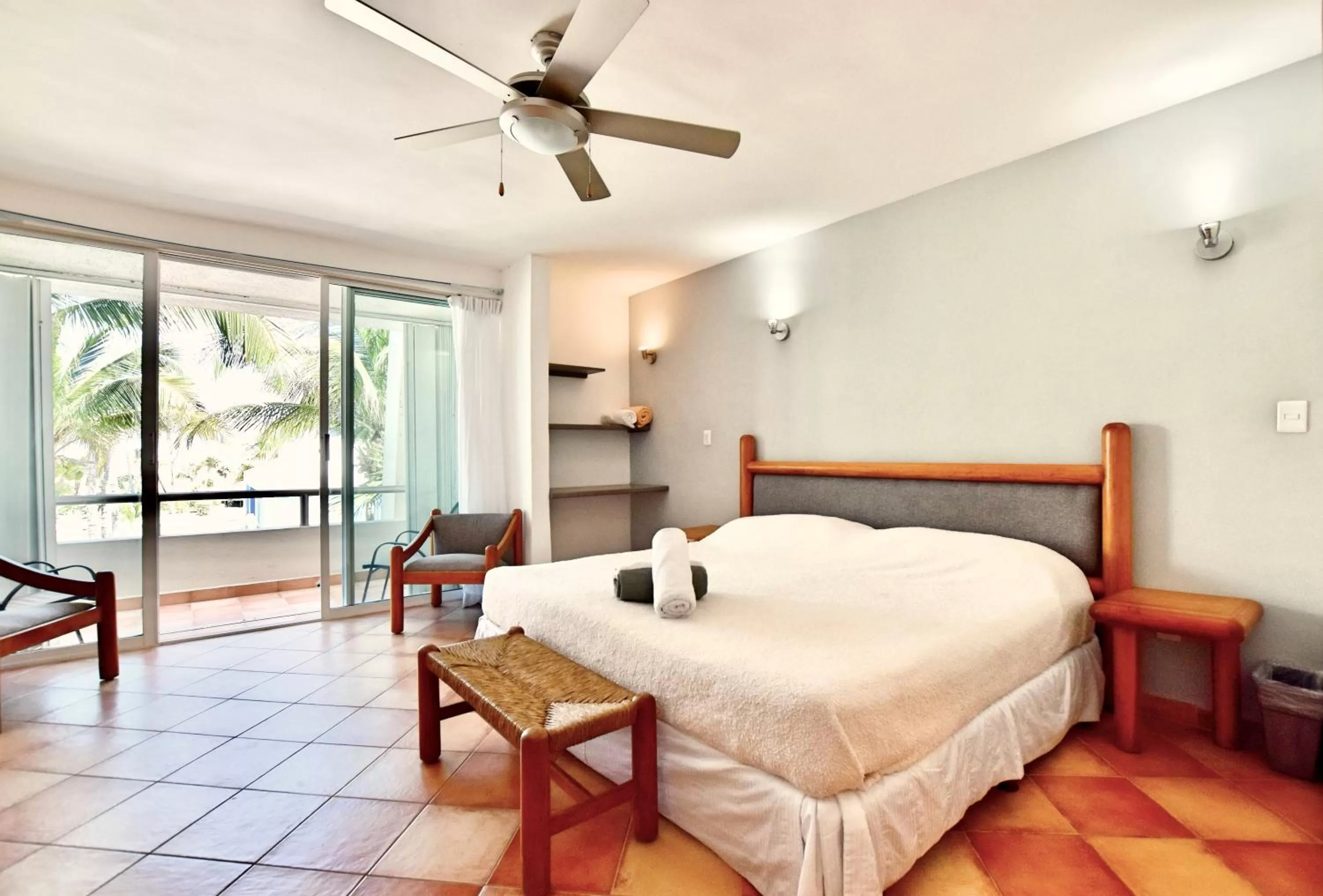 Bed in Solymar Condo Beach Resort by Casago