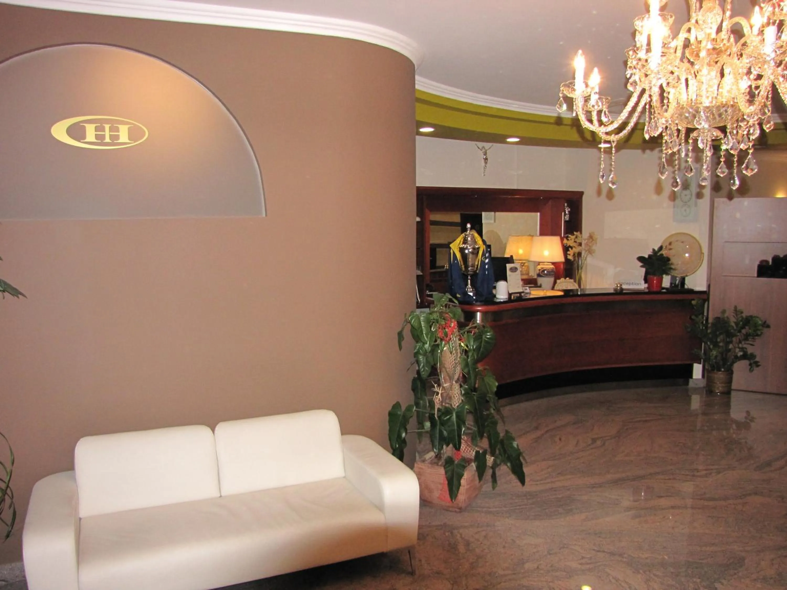 Lobby or reception in Hotel Iacone