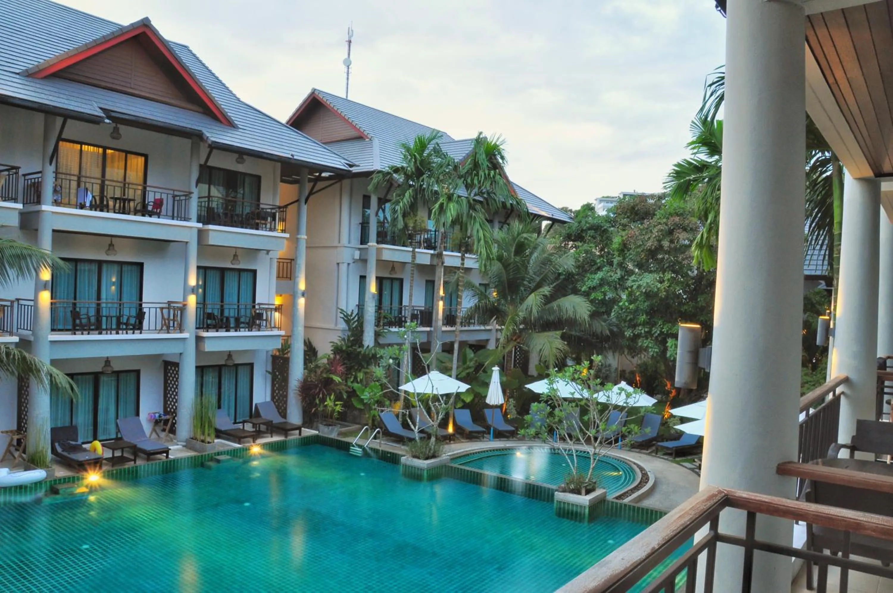 Swimming pool in Navatara Phuket Resort