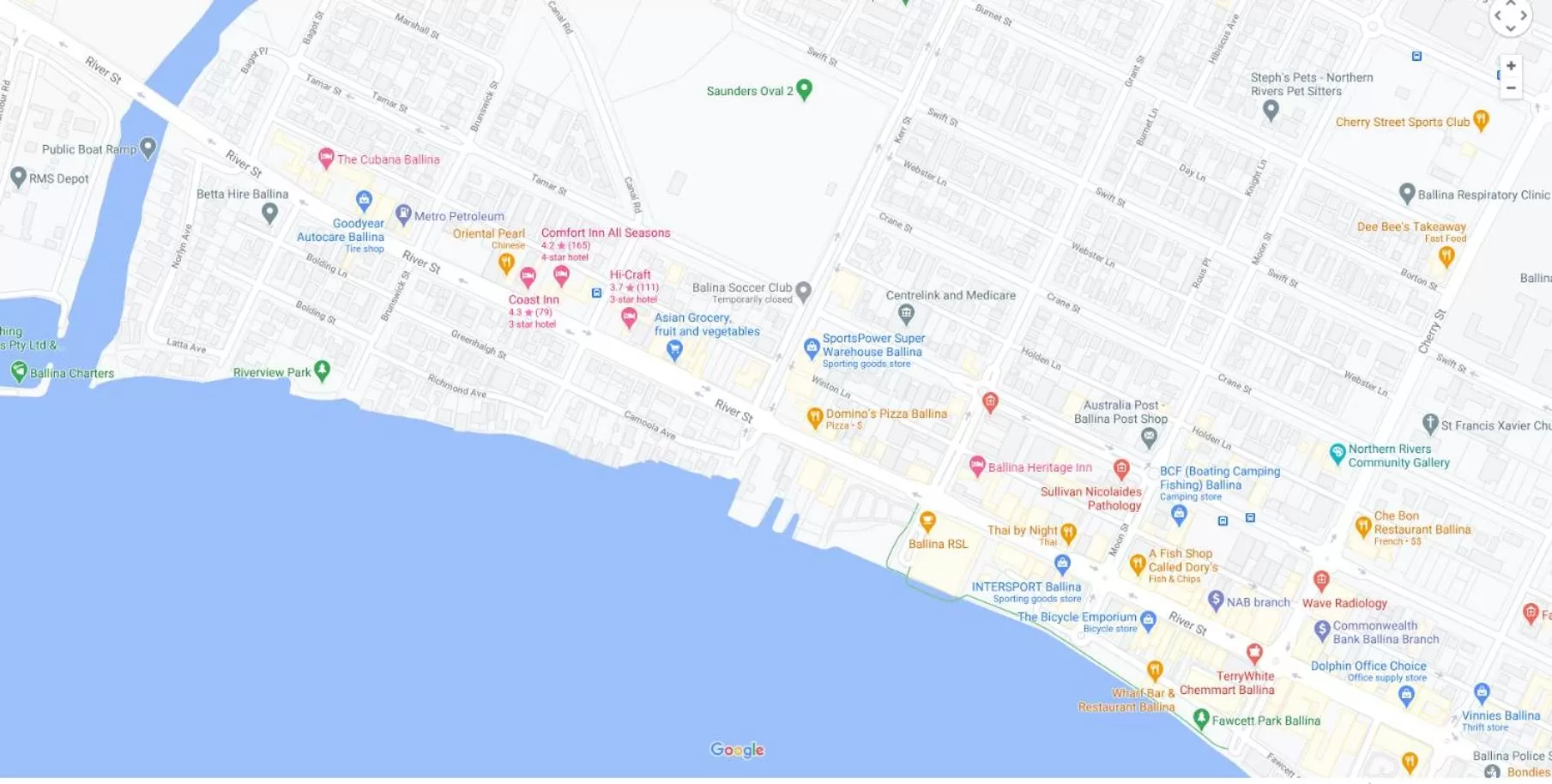 Property building in The Cubana Ballina