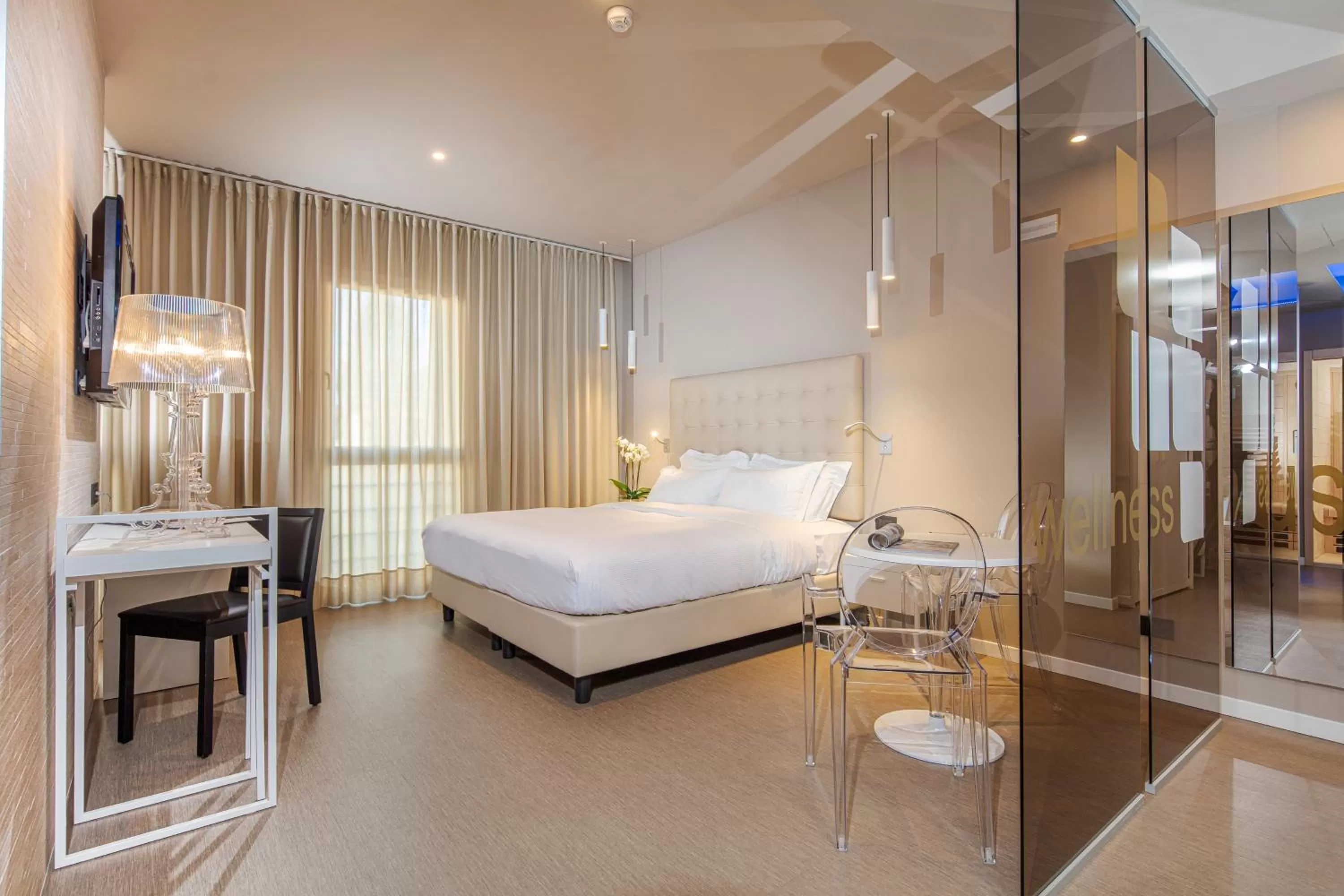 TV and multimedia, Bed in Hotel Franz