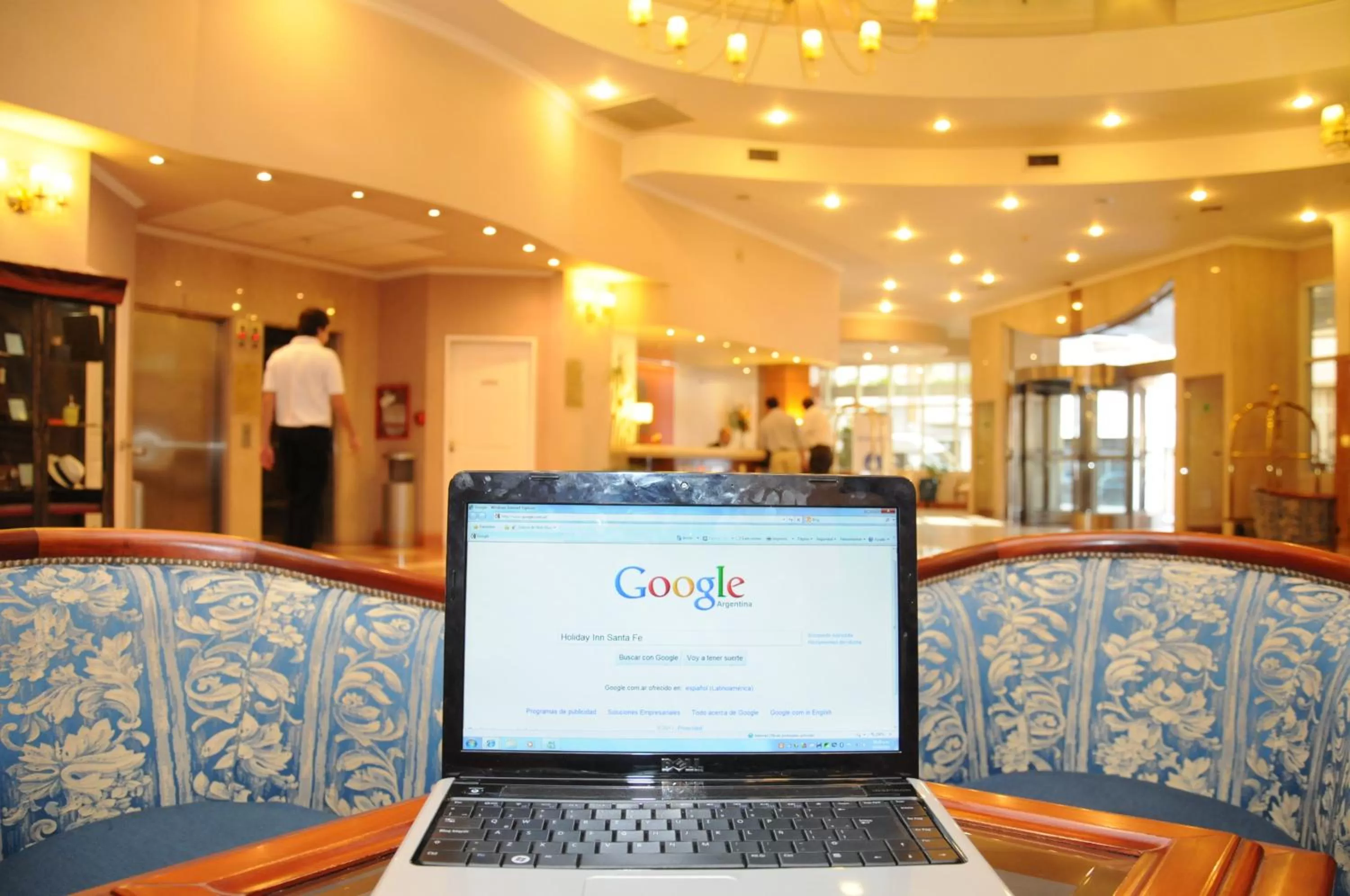 Living room in InterTower Hotel