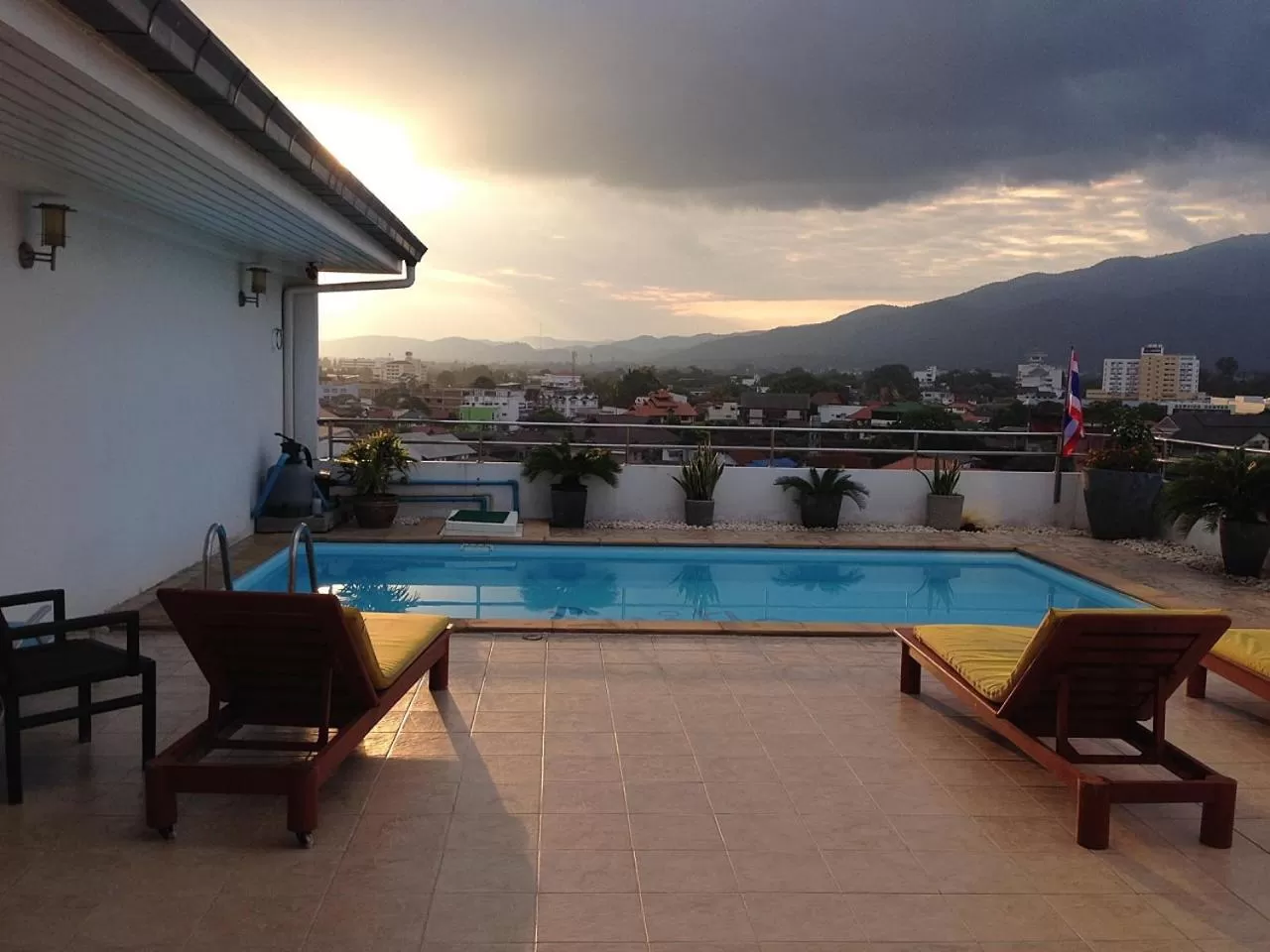 Swimming pool in Smith Residence