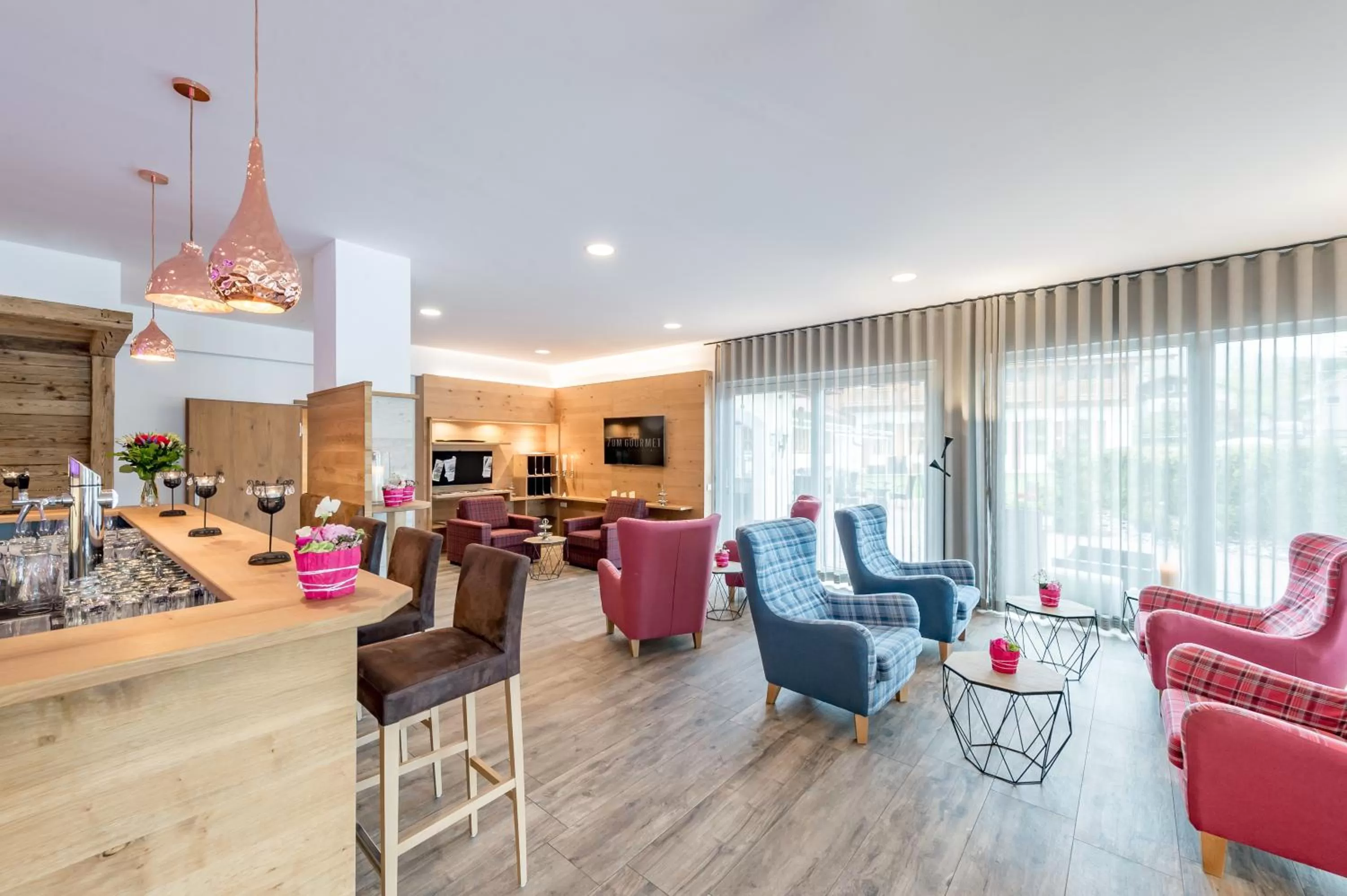Lounge or bar in Hotel Zum Gourmet