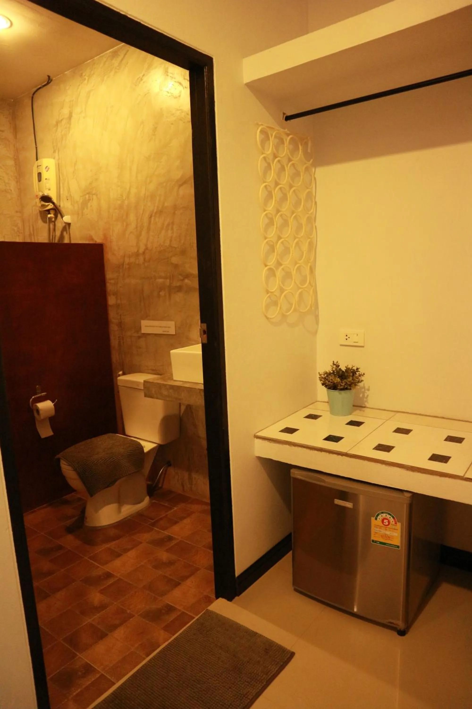 Bathroom in Raven Blue