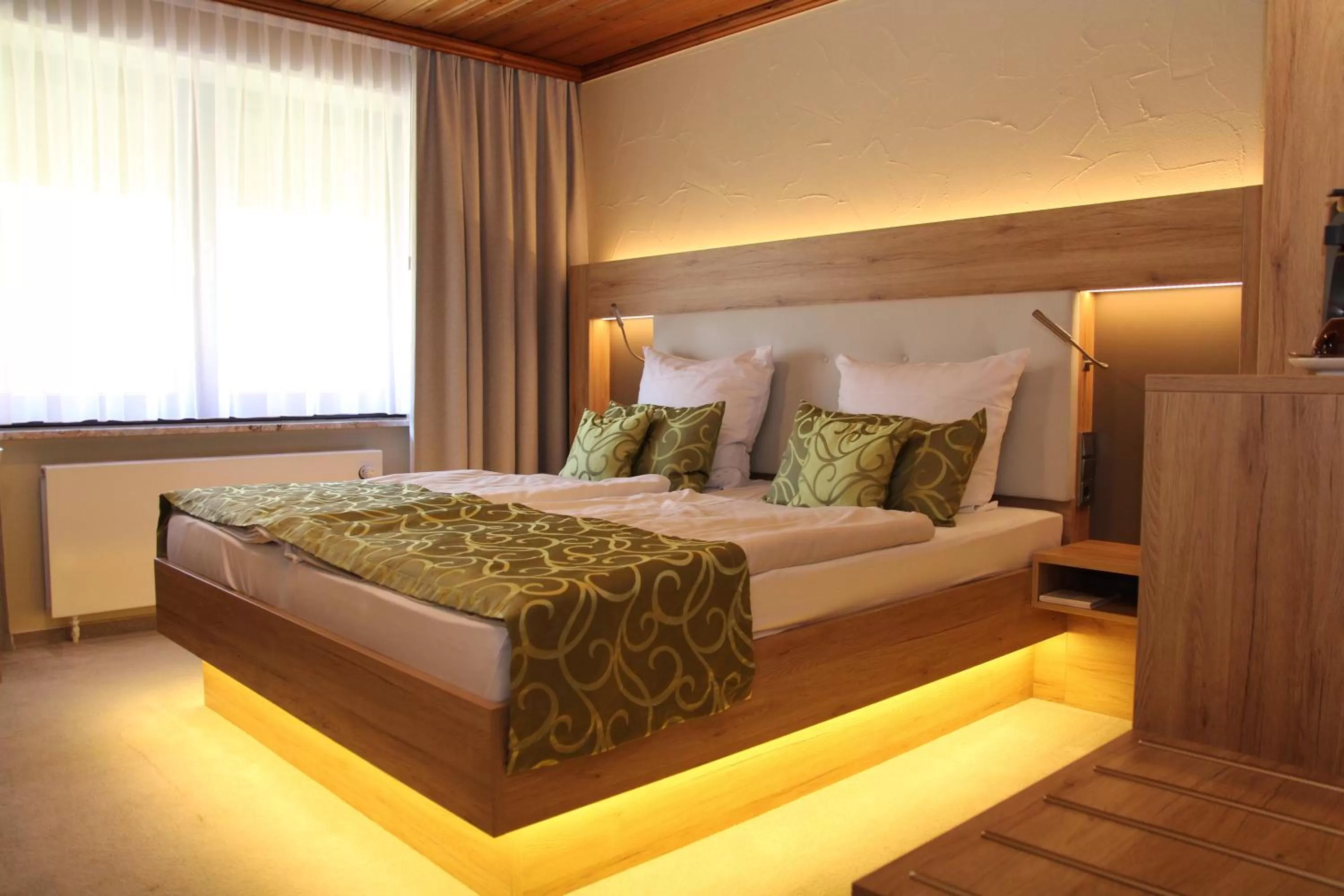 Bedroom, Bed in Deeke's Quellenhof