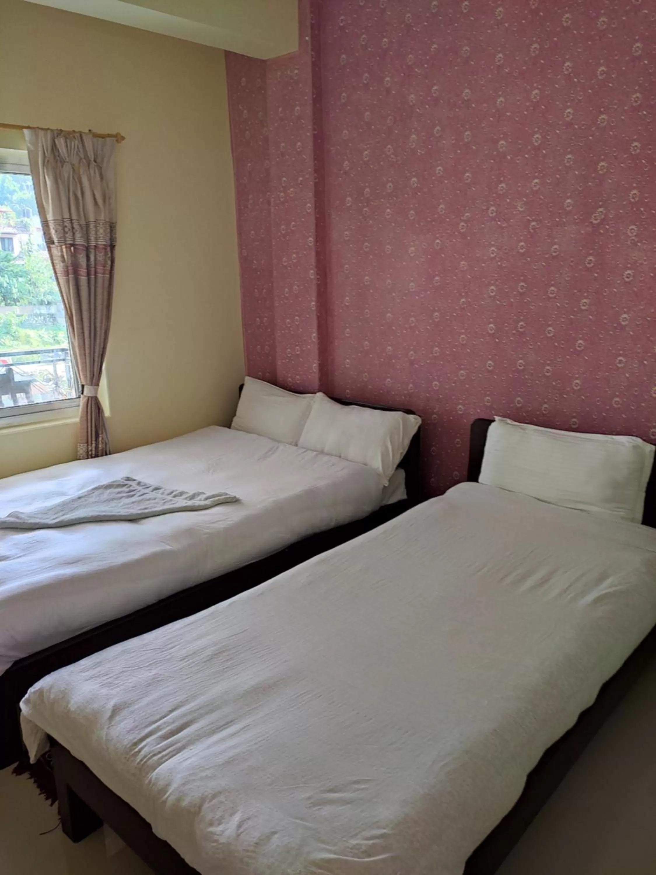 Bed in Hotel Green Hill View