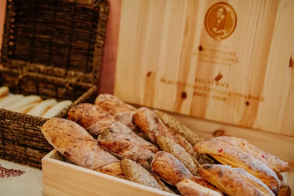 Breakfast in Hotel Akademie a depandance Vila Jarmila