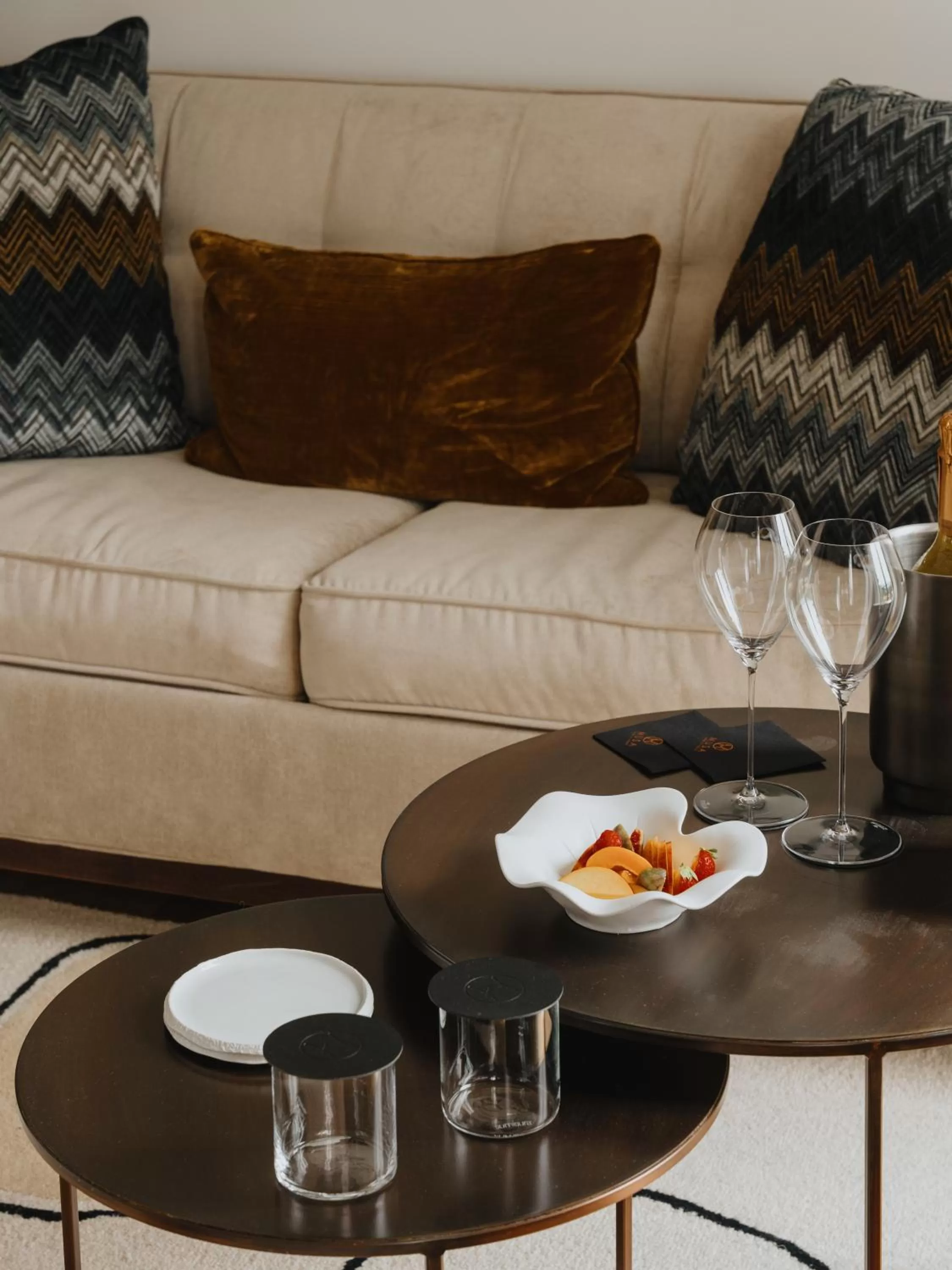 Decorative detail in MUSA Lago di Como